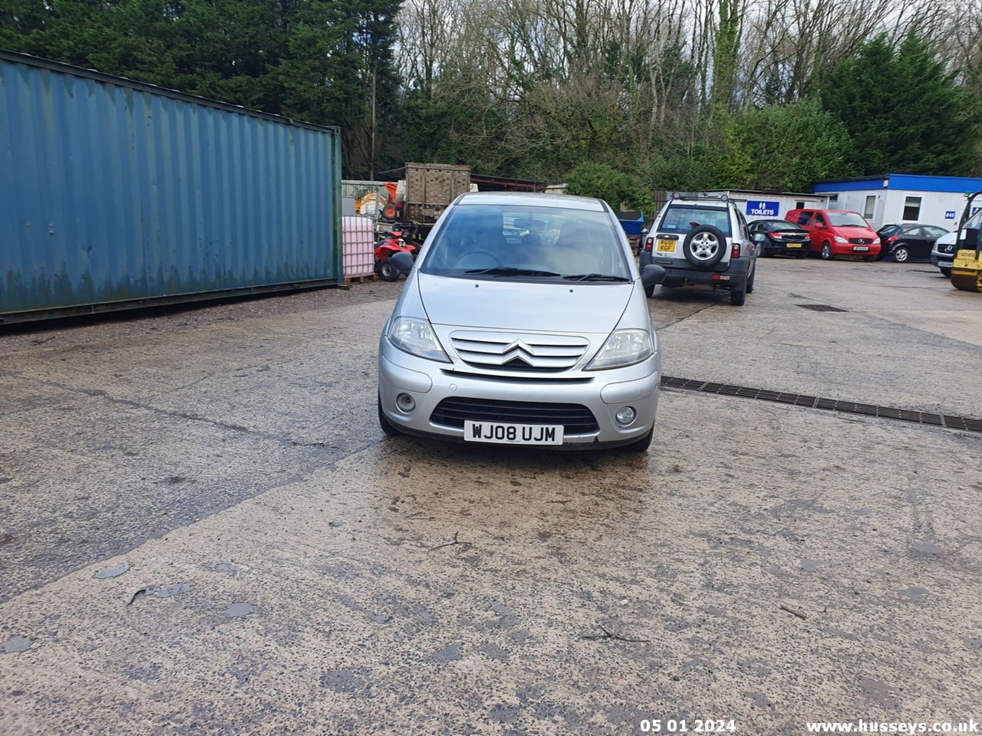 08/08 CITROEN C3 CACHET 8V - 1360cc 5dr Hatchback (Silver, 83k) - Image 9 of 59