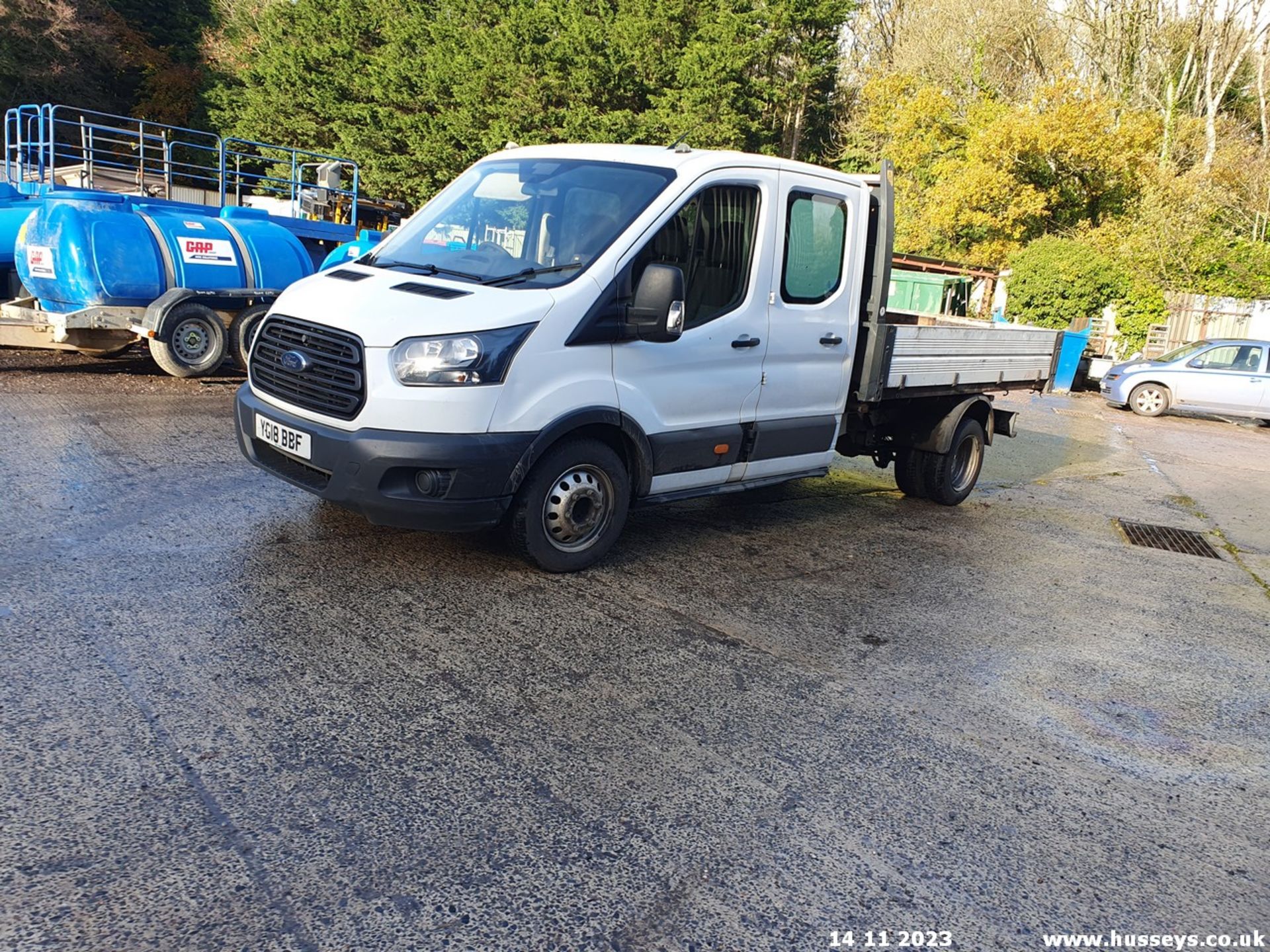 18/18 FORD TRANSIT 350 - 1995cc 4dr Tipper (White, 163k) - Image 6 of 41