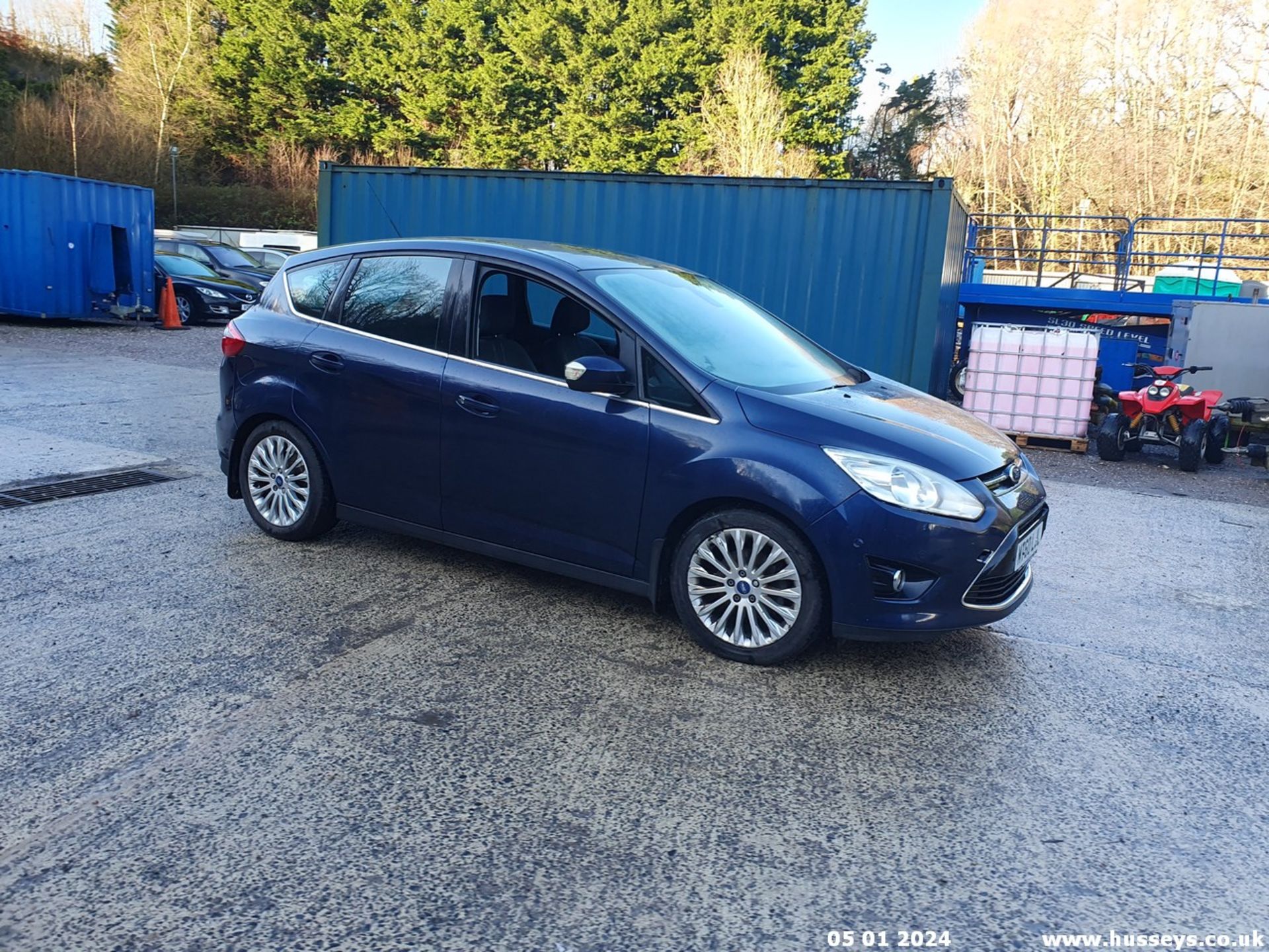 11/60 FORD C-MAX TITANIUM TDCI - 1560cc 5dr Hatchback (Blue, 72k) - Image 14 of 58