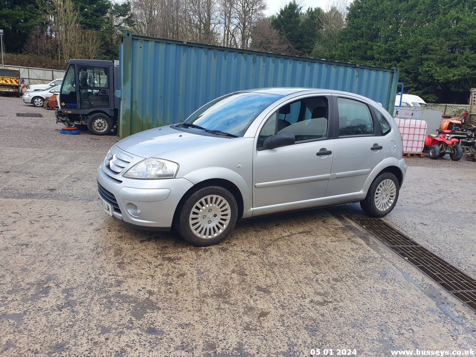 08/08 CITROEN C3 CACHET 8V - 1360cc 5dr Hatchback (Silver, 83k) - Image 35 of 59