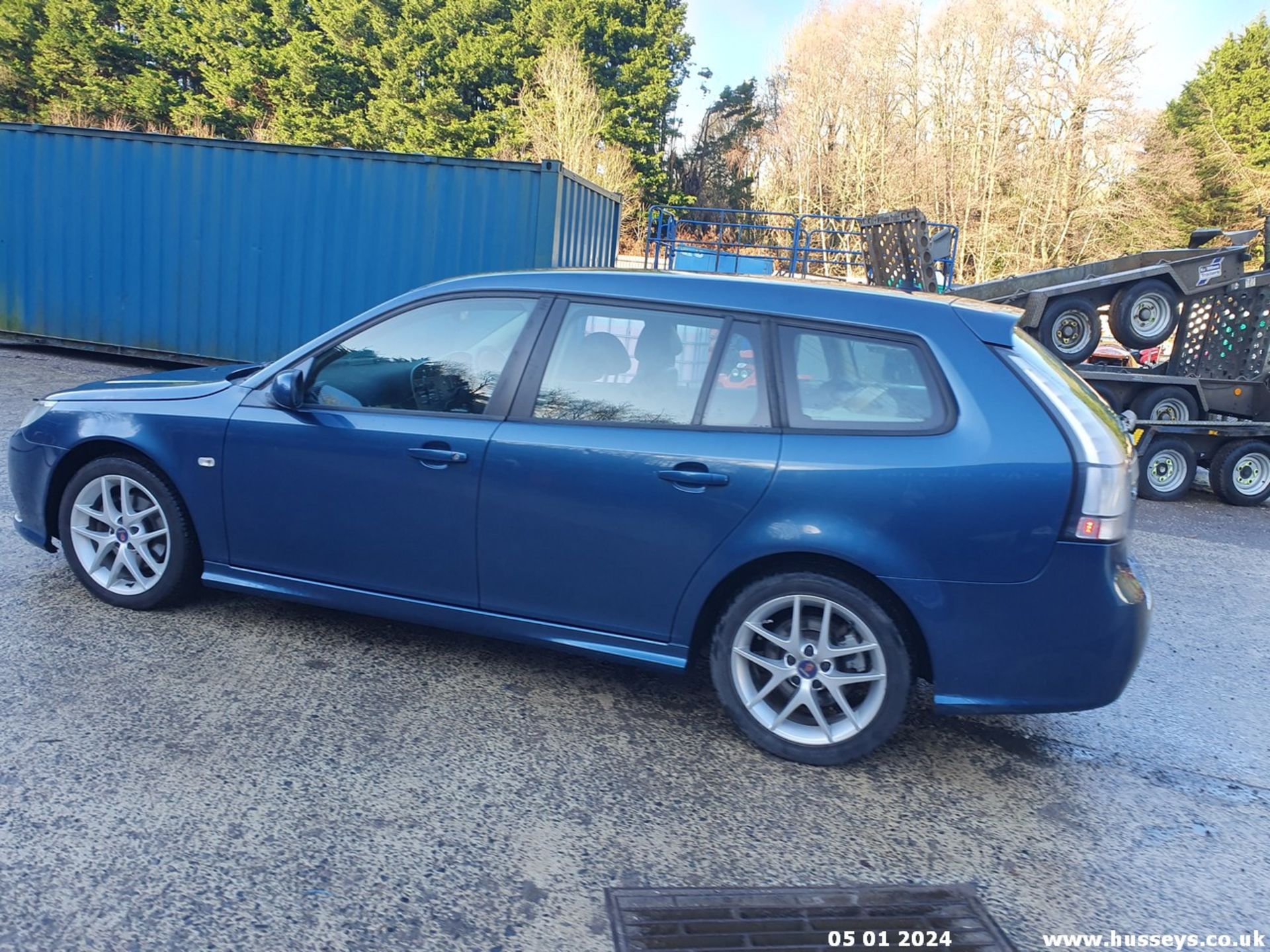 09/09 SAAB 9-3 VECTOR SPORT DTH - 1910cc 5dr Estate (Blue, 159k) - Image 18 of 55