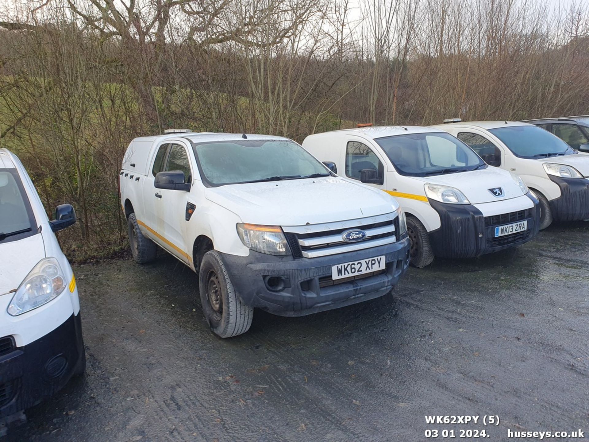 13/62 FORD RANGER XL 4X4 TDCI - 2198cc 4dr 4x4 (White, 140k) - Image 6 of 35