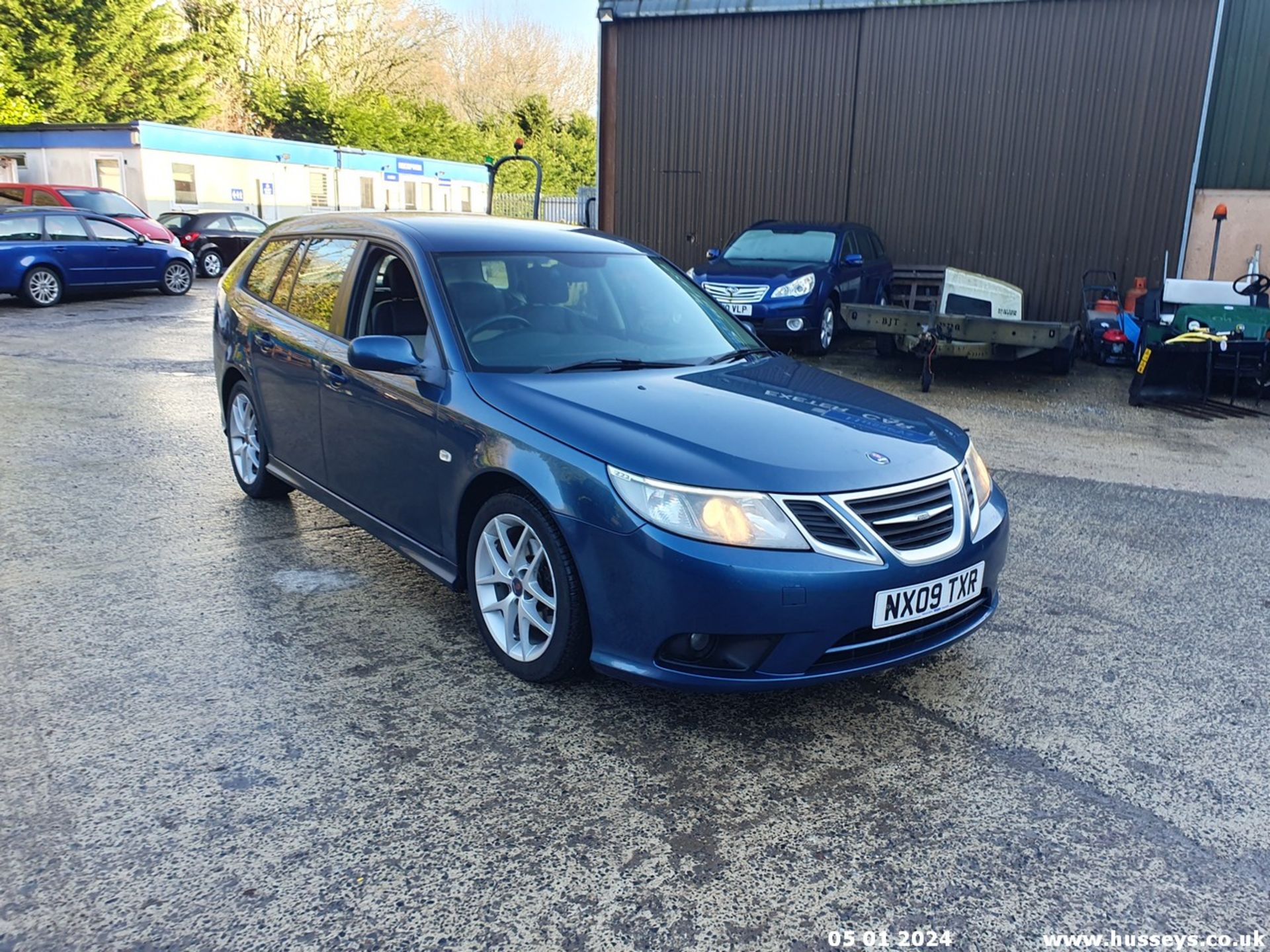 09/09 SAAB 9-3 VECTOR SPORT DTH - 1910cc 5dr Estate (Blue, 159k) - Image 3 of 55