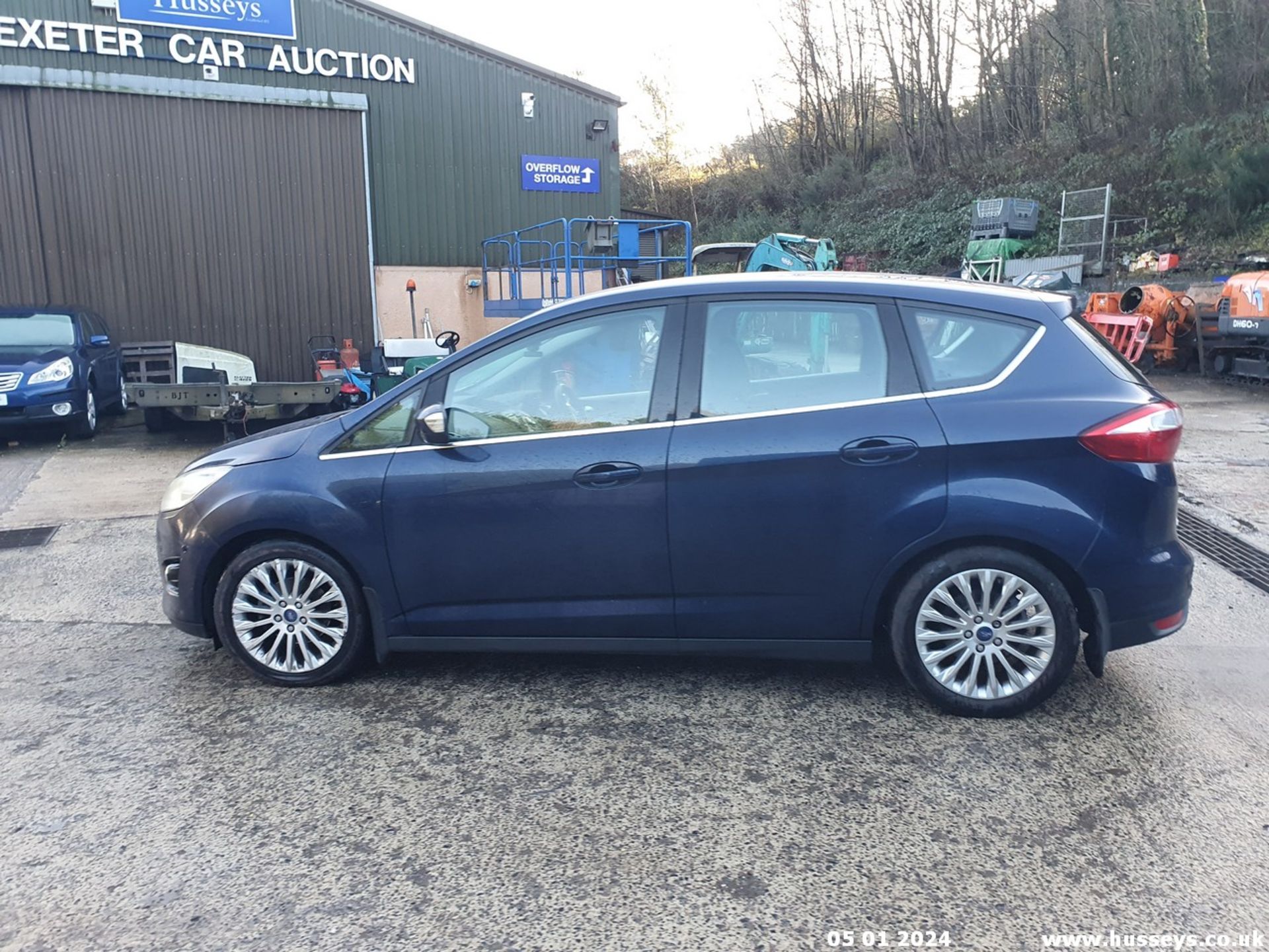 11/60 FORD C-MAX TITANIUM TDCI - 1560cc 5dr Hatchback (Blue, 72k) - Image 27 of 58