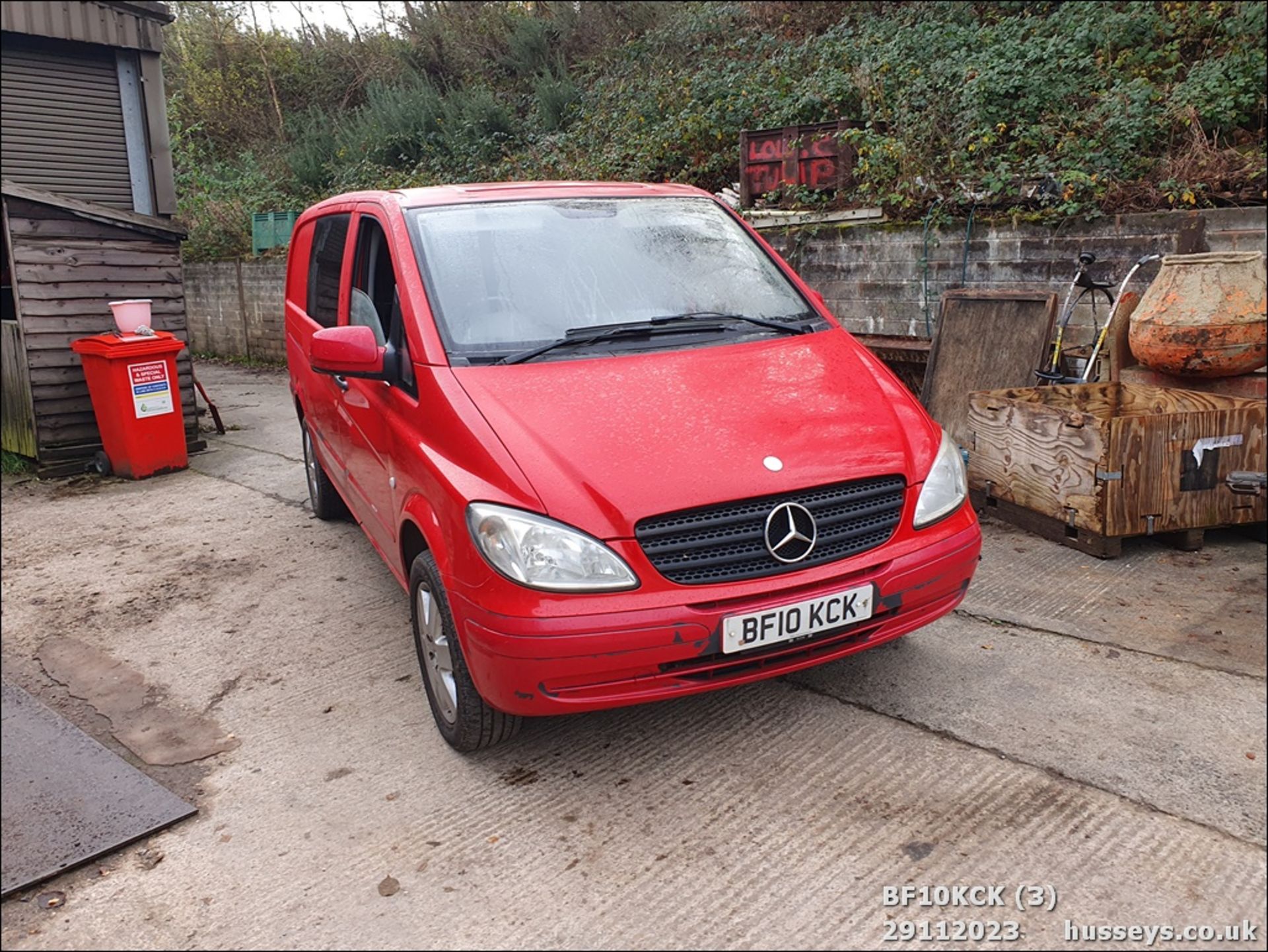 10/10 MERCEDES VITO 111 CDI LONG - 2148cc Van (Red) - Image 4 of 56