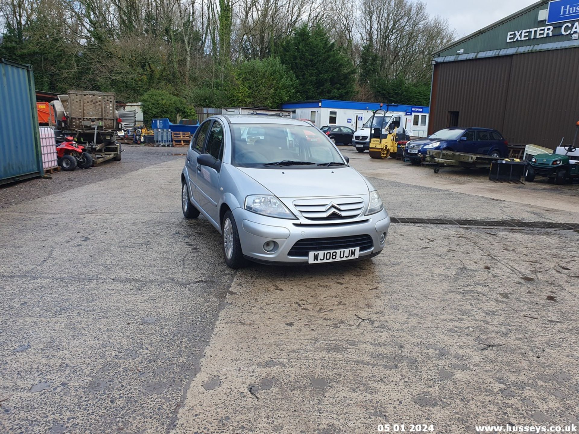 08/08 CITROEN C3 CACHET 8V - 1360cc 5dr Hatchback (Silver, 83k) - Image 10 of 59