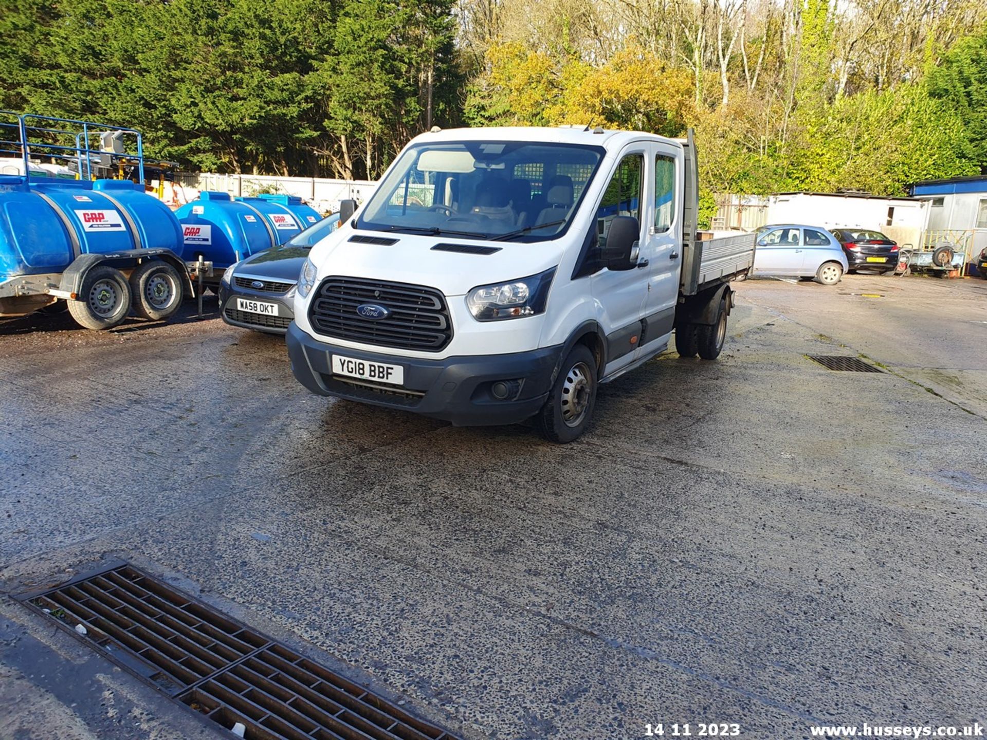 18/18 FORD TRANSIT 350 - 1995cc 4dr Tipper (White, 163k) - Image 8 of 41