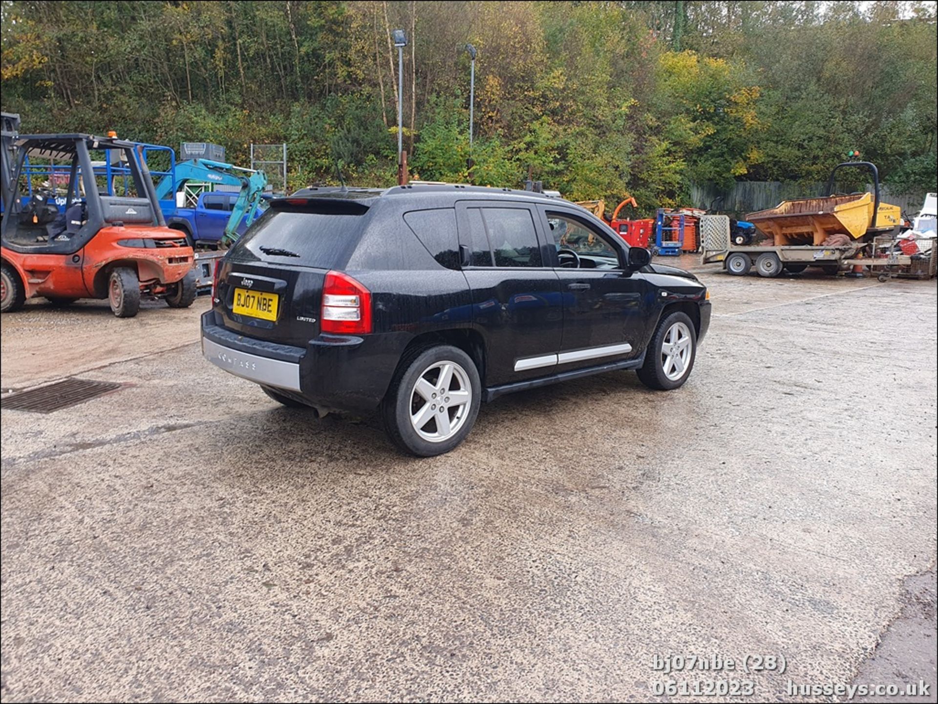 07/07 JEEP COMPASS LIMITED CRD - 1968cc 5dr Estate (Black, 97k) - Image 29 of 61