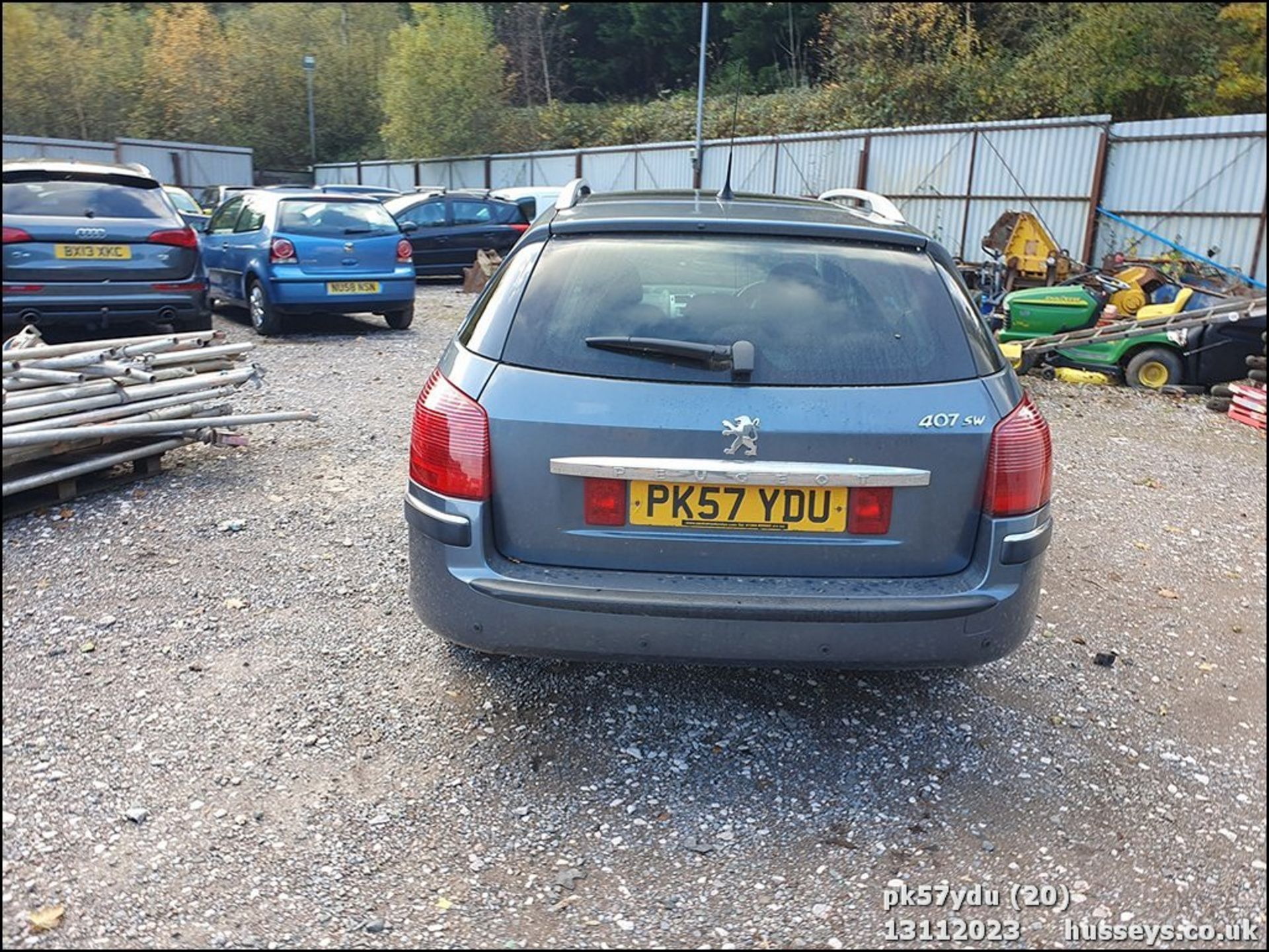 07/57 PEUGEOT 407 SW SE HDI - 1997cc 5dr Estate (Grey, 155k) - Image 21 of 56