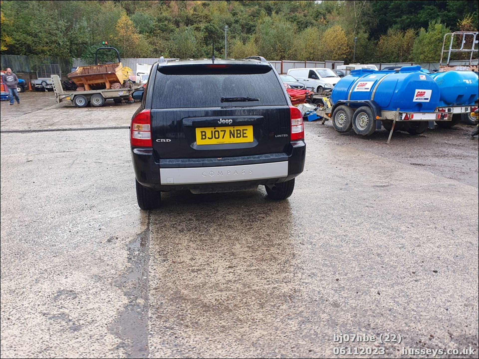 07/07 JEEP COMPASS LIMITED CRD - 1968cc 5dr Estate (Black, 97k) - Image 23 of 61