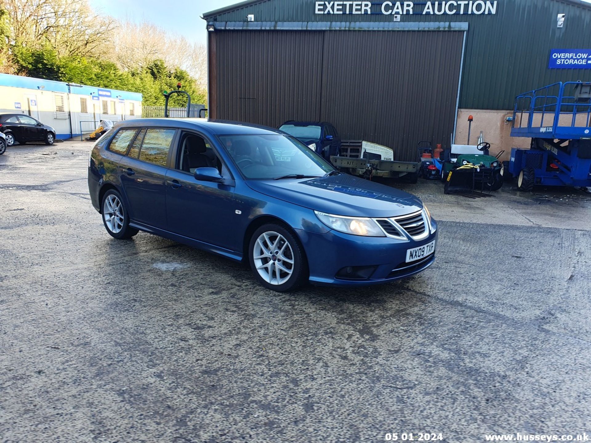 09/09 SAAB 9-3 VECTOR SPORT DTH - 1910cc 5dr Estate (Blue, 159k) - Image 5 of 55