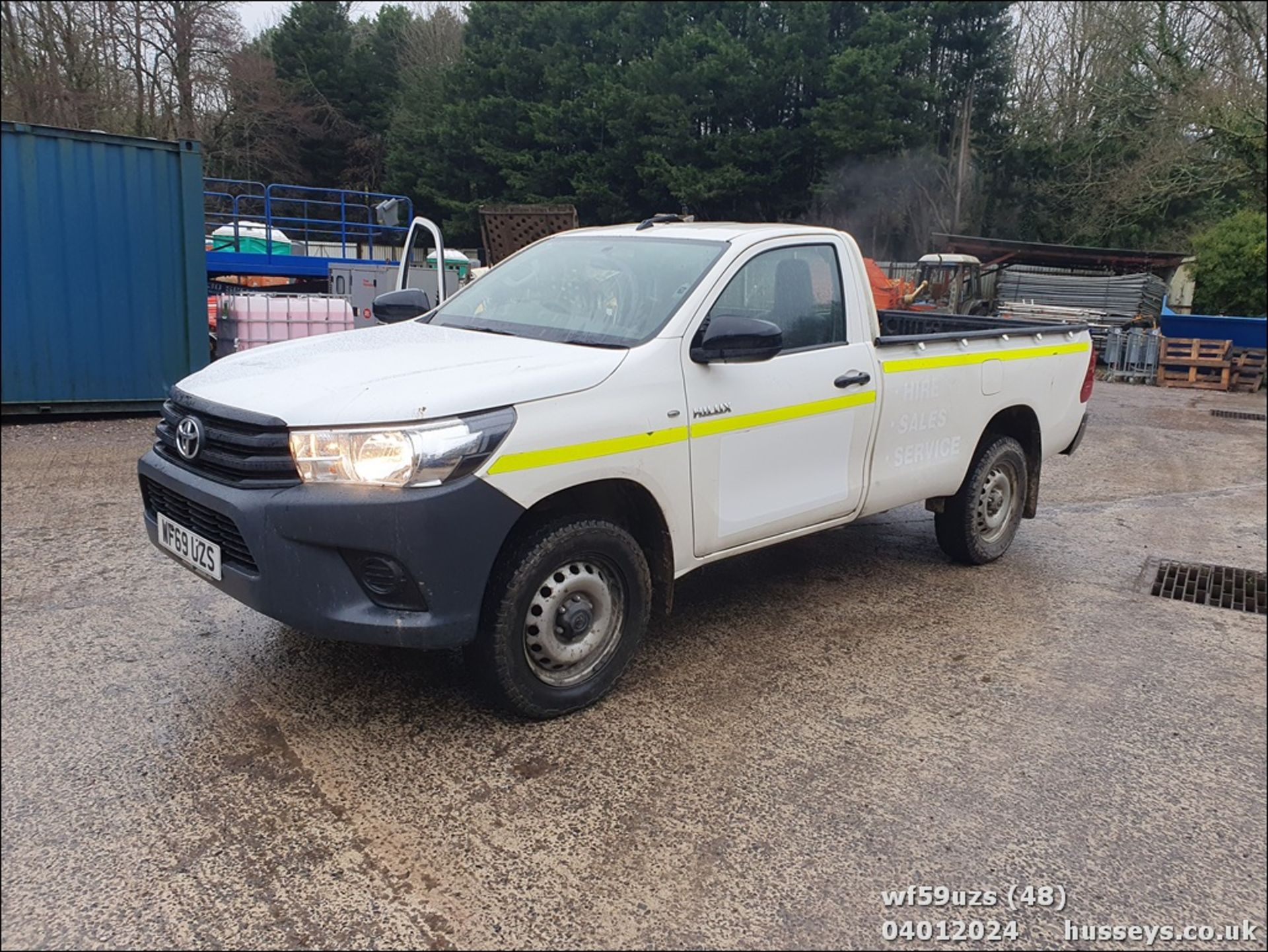 19/69 TOYOTA HILUX ACTIVE D-4D 4WD S/C - 2393cc 2dr 4x4 (White, 150k) - Image 50 of 50