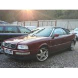 1998 AUDI CABRIOLET 1.8 - 1781cc 2dr Convertible (Red)