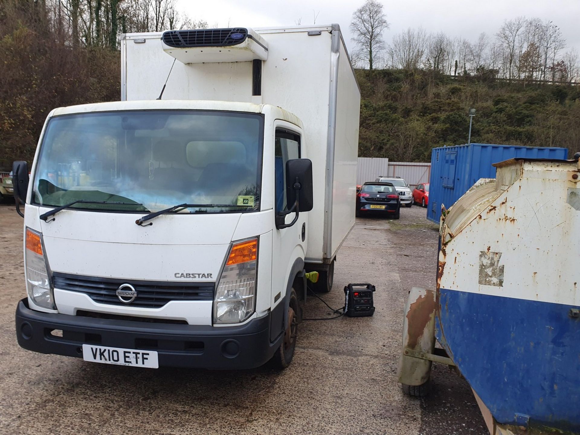 10/10 NISSAN CABSTAR 35.13 S/C SWB - 2488cc 2dr Refrigerated (White) - Image 9 of 36