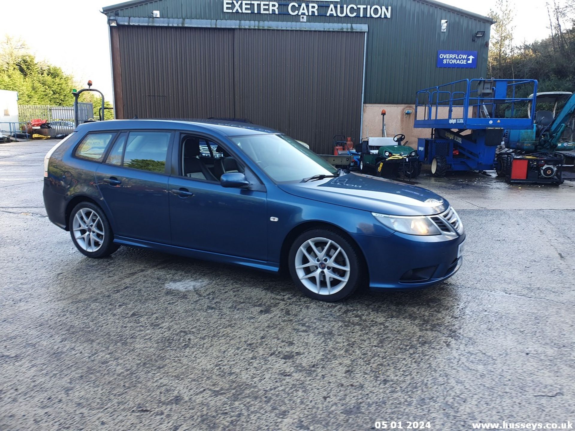 09/09 SAAB 9-3 VECTOR SPORT DTH - 1910cc 5dr Estate (Blue, 159k) - Image 6 of 55