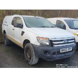 13/62 FORD RANGER XL 4X4 TDCI - 2198cc 4dr 4x4 (White, 140k)