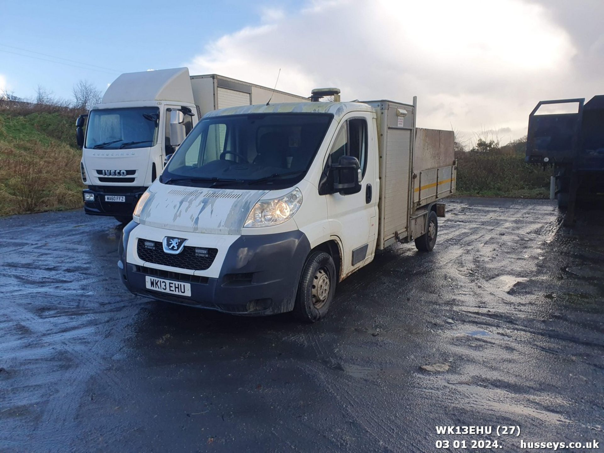 13/13 PEUGEOT BOXER 335 L2S HDI - 2198cc 2dr Tipper (White, 145k) - Image 28 of 46