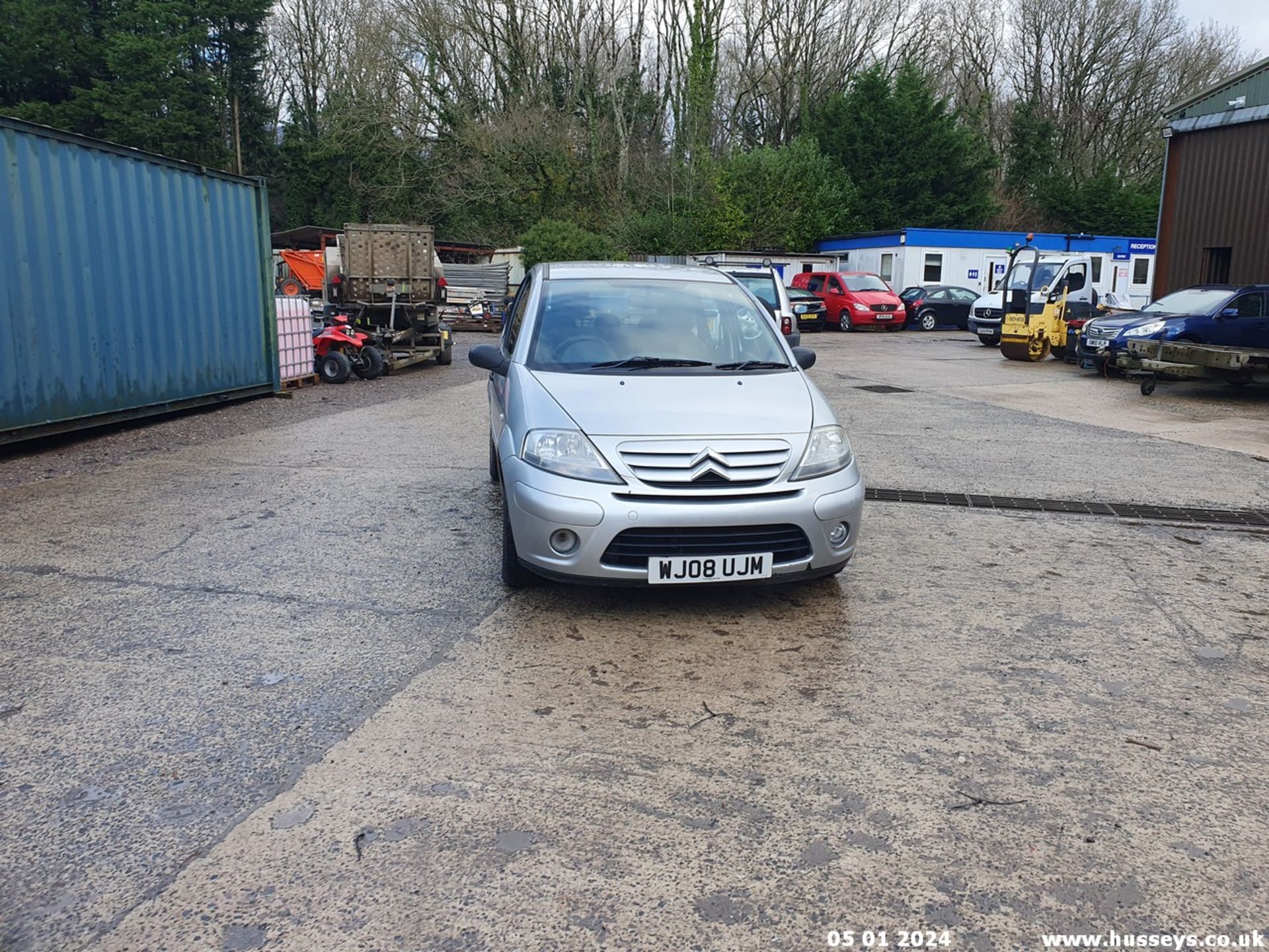 08/08 CITROEN C3 CACHET 8V - 1360cc 5dr Hatchback (Silver, 83k) - Image 11 of 59