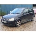 05/05 VAUXHALL CORSA SRI 16V - 1364cc 5dr Hatchback (Black, 164k)