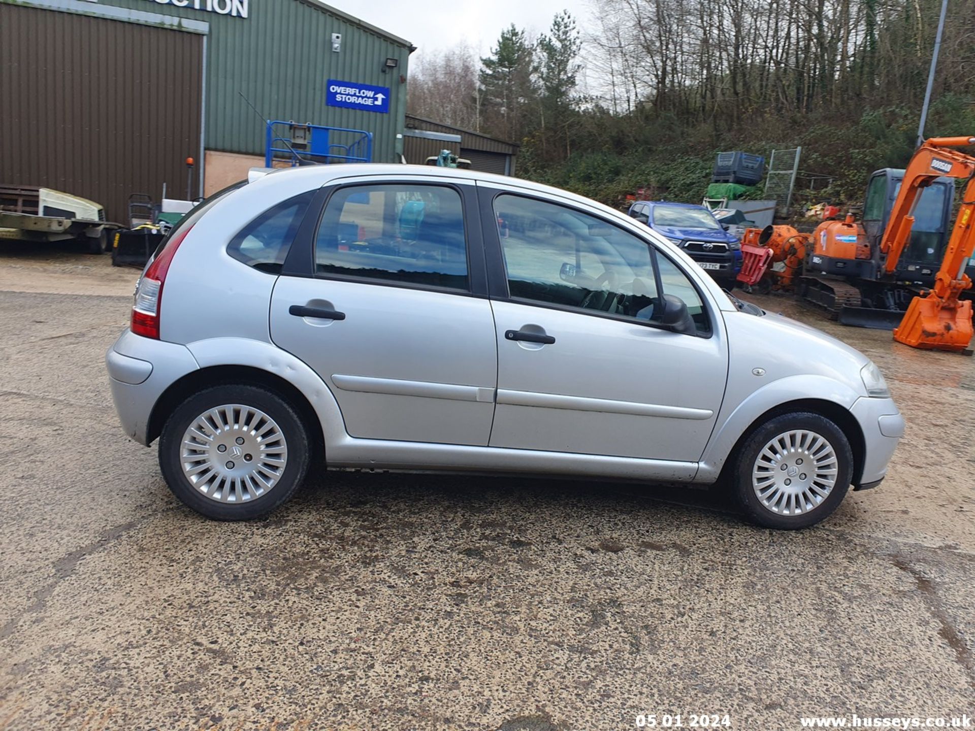 08/08 CITROEN C3 CACHET 8V - 1360cc 5dr Hatchback (Silver, 83k) - Image 18 of 59