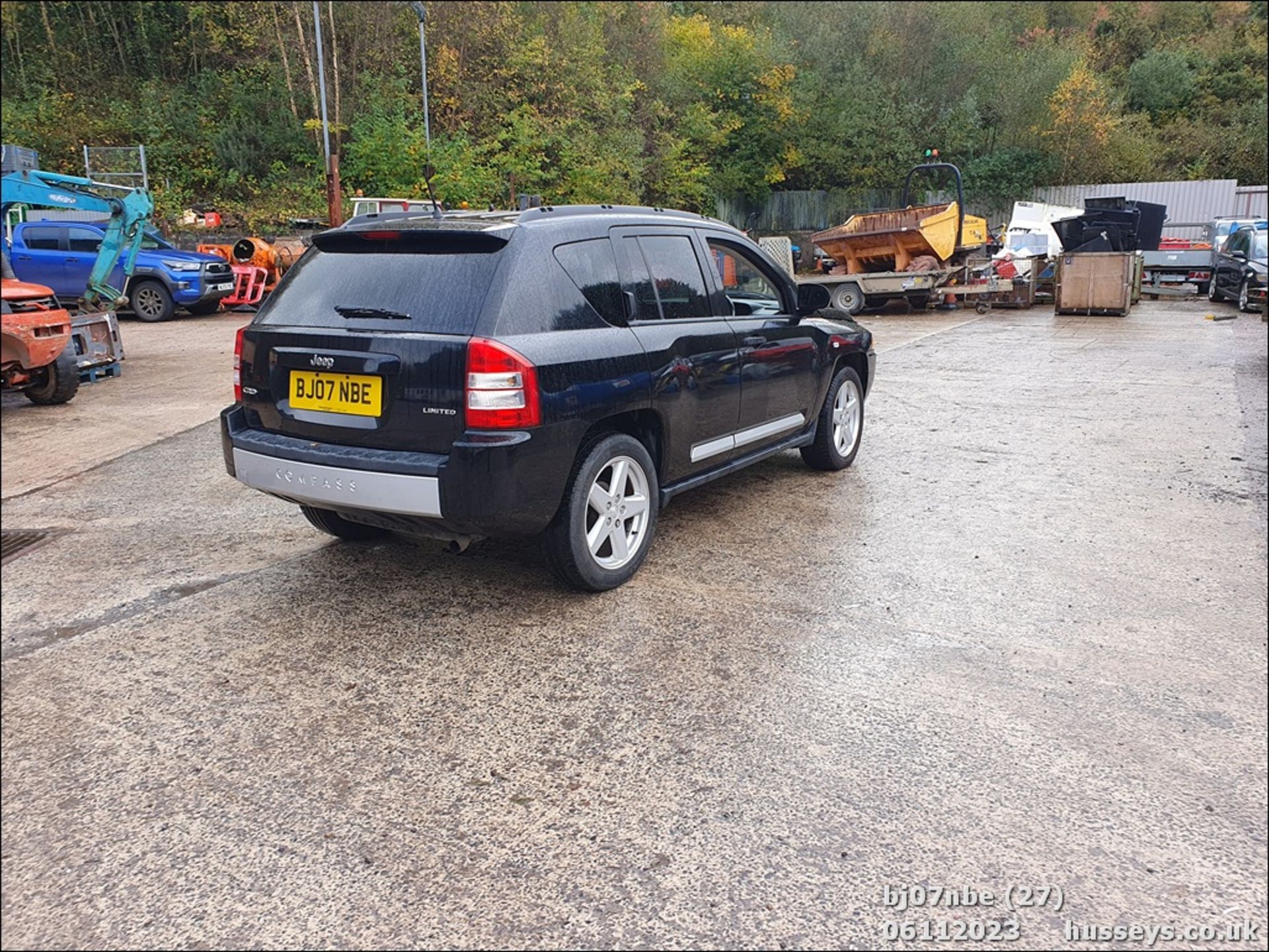 07/07 JEEP COMPASS LIMITED CRD - 1968cc 5dr Estate (Black, 97k) - Image 28 of 61