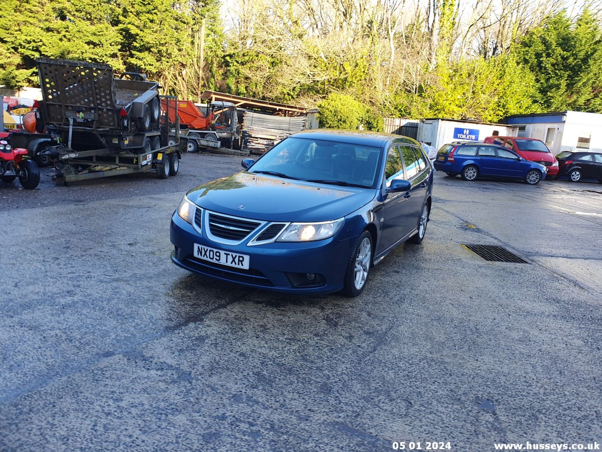 09/09 SAAB 9-3 VECTOR SPORT DTH - 1910cc 5dr Estate (Blue, 159k) - Image 25 of 55