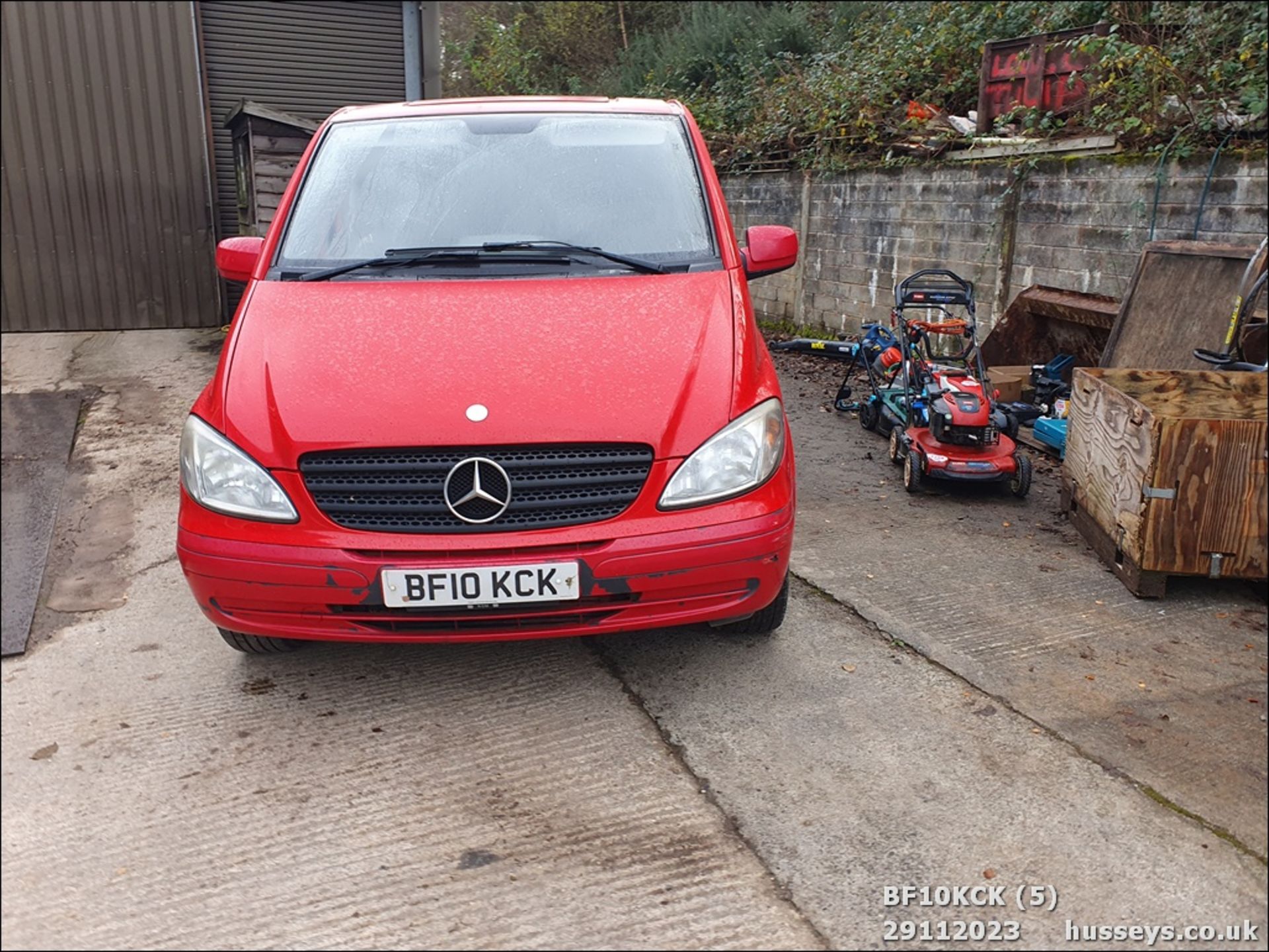 10/10 MERCEDES VITO 111 CDI LONG - 2148cc Van (Red) - Image 6 of 56