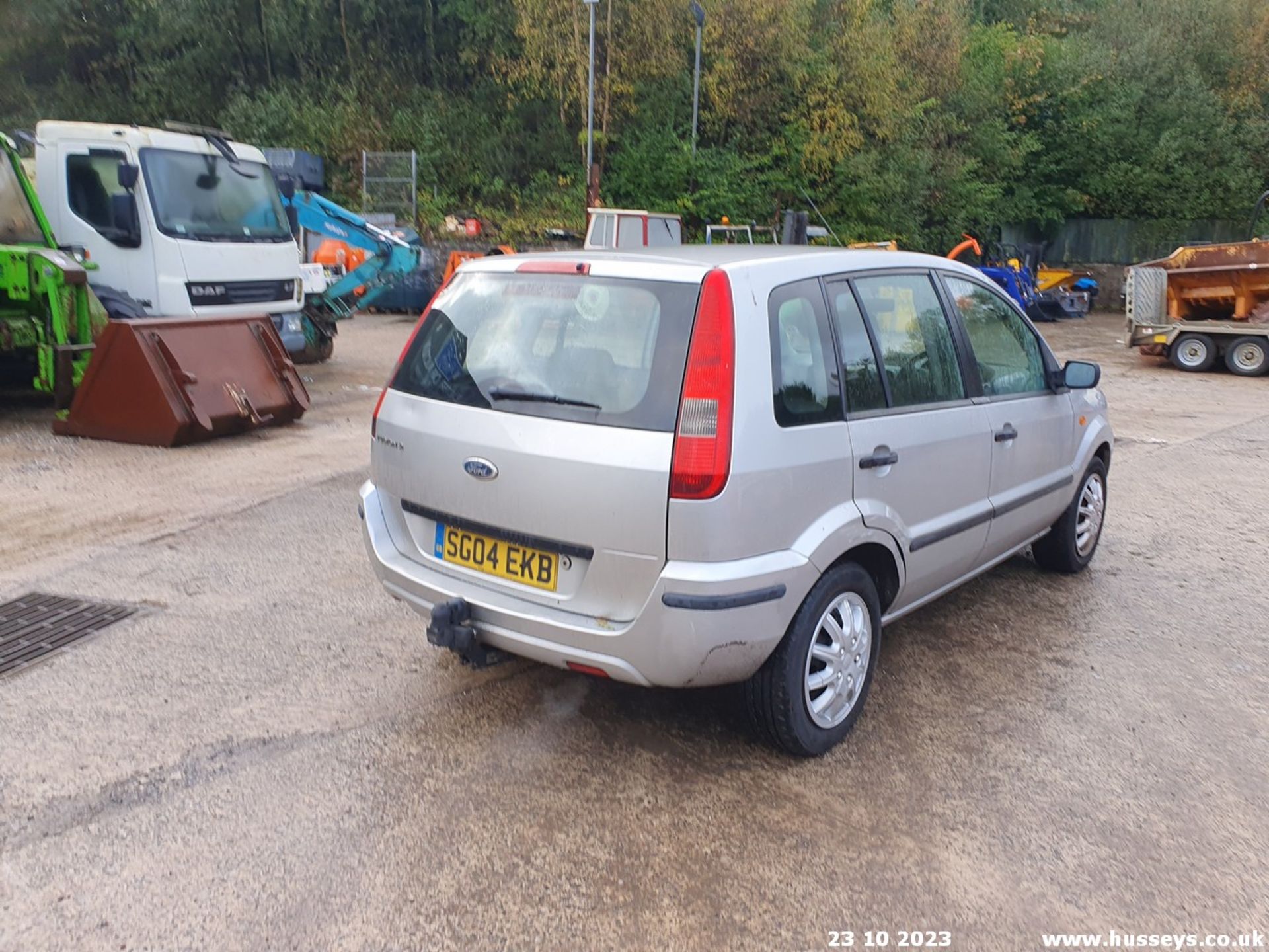 04/04 FORD FUSION 2 16V - 1388cc 5dr Hatchback (Silver, 106k) - Image 44 of 54