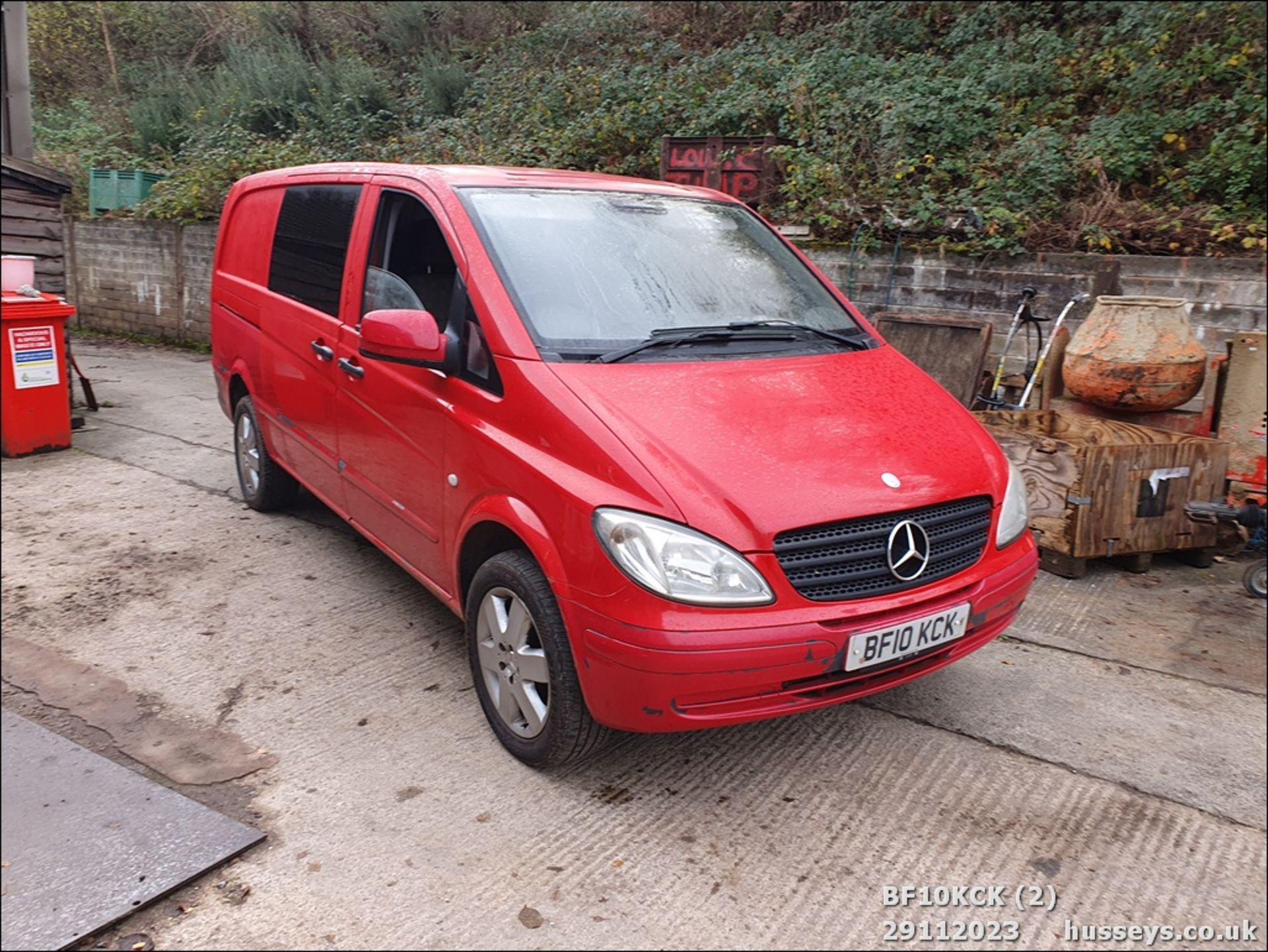 10/10 MERCEDES VITO 111 CDI LONG - 2148cc Van (Red) - Image 3 of 56