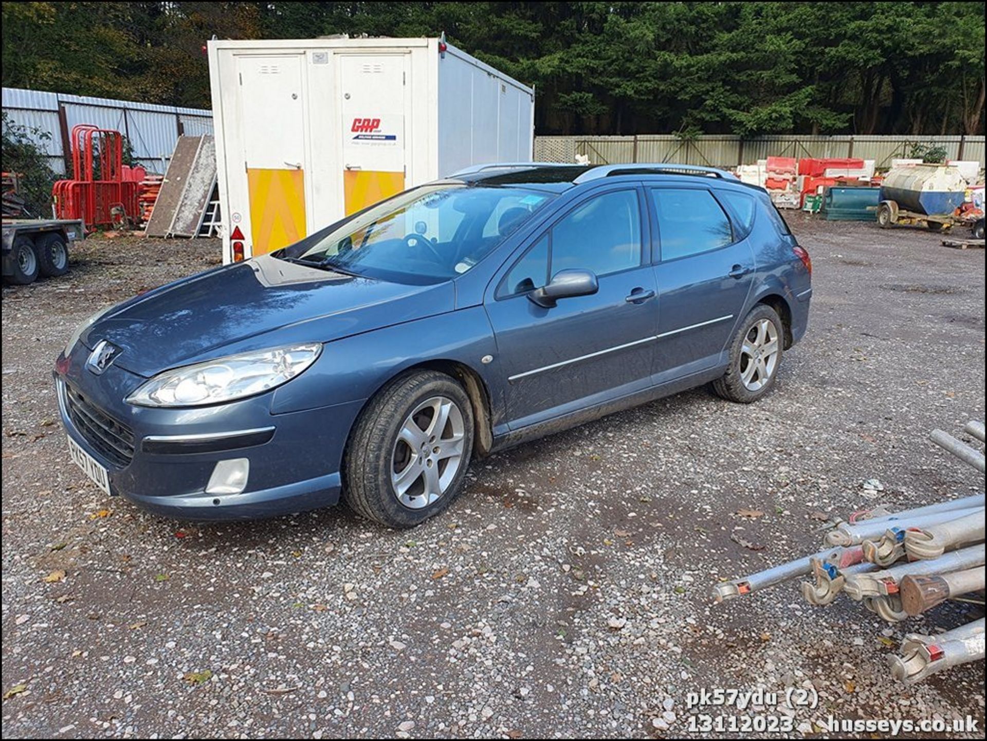 07/57 PEUGEOT 407 SW SE HDI - 1997cc 5dr Estate (Grey, 155k) - Image 3 of 56