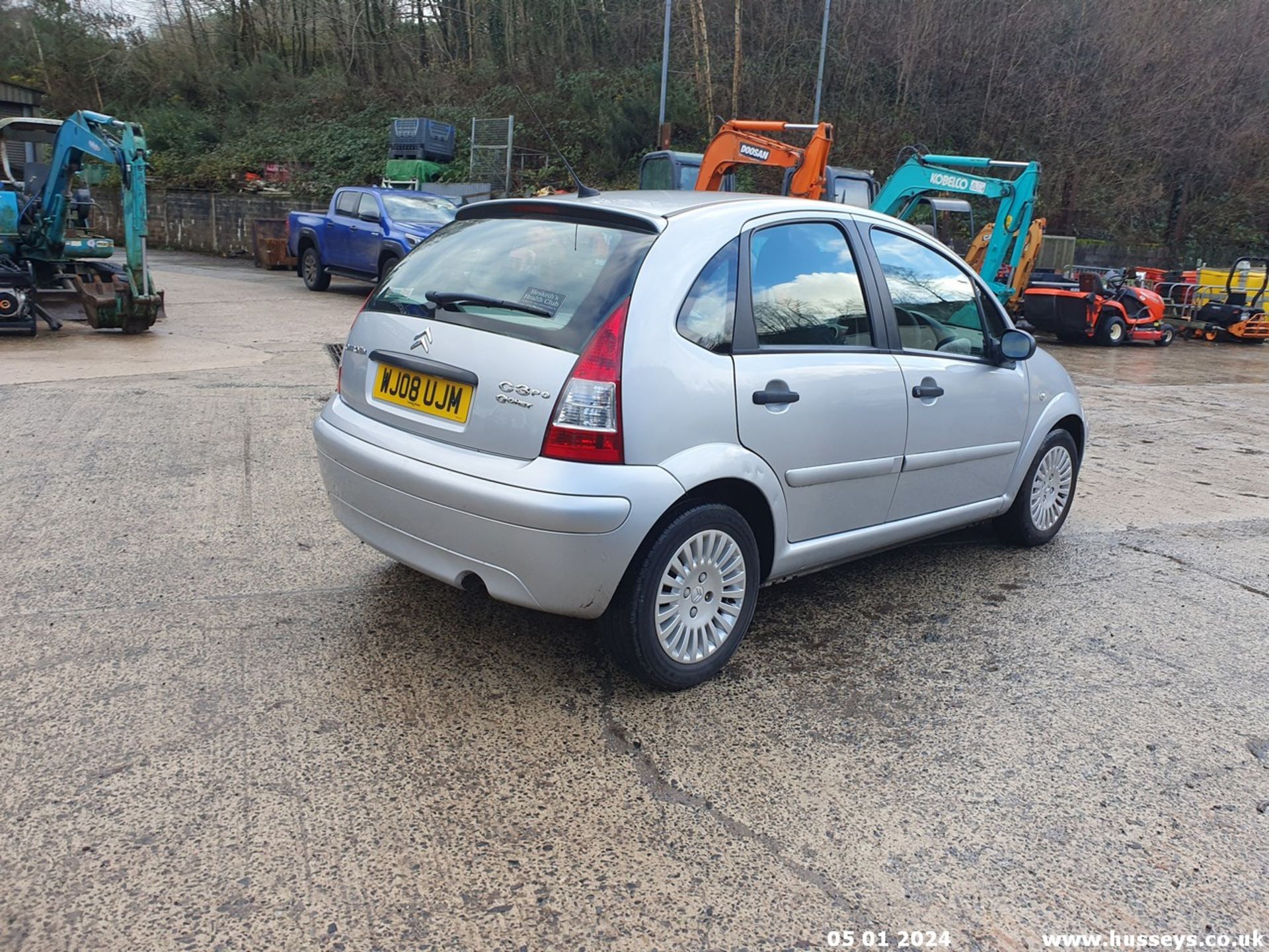 08/08 CITROEN C3 CACHET 8V - 1360cc 5dr Hatchback (Silver, 83k) - Image 21 of 59