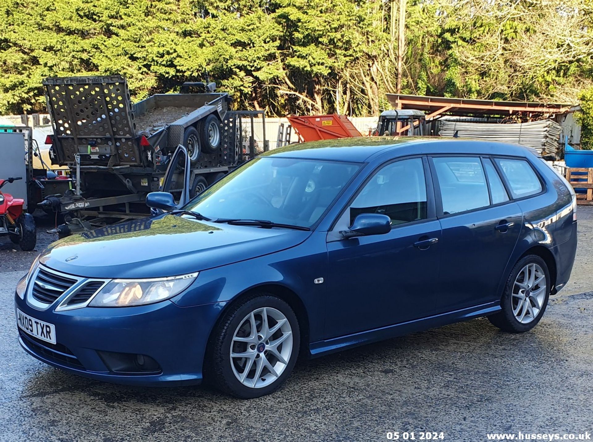 09/09 SAAB 9-3 VECTOR SPORT DTH - 1910cc 5dr Estate (Blue, 159k)