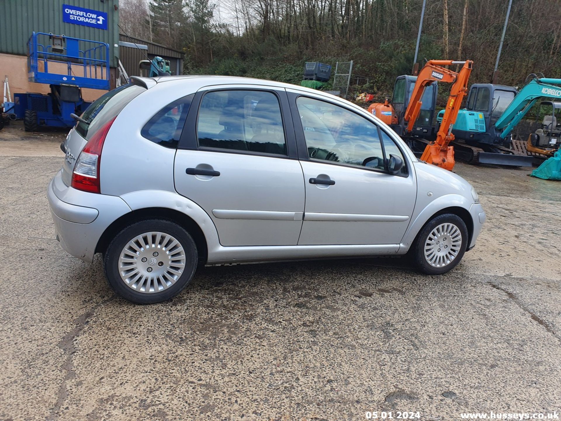 08/08 CITROEN C3 CACHET 8V - 1360cc 5dr Hatchback (Silver, 83k) - Image 20 of 59