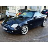 04/53 MERCEDES SLK 200 KOMPRESSOR - 1998cc 2dr Convertible (Black, 135k)