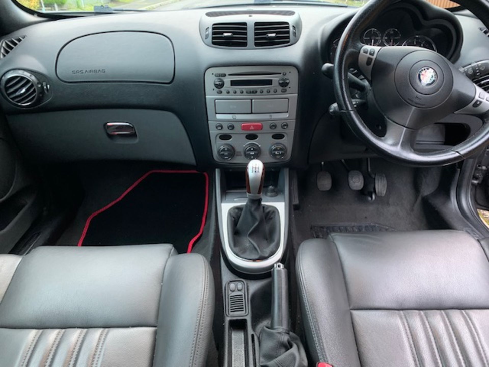 06/06 ALFA ROMEO 147 TS TI SE - 1598cc 5dr Hatchback (Black, 96k) - Bild 10 aus 11