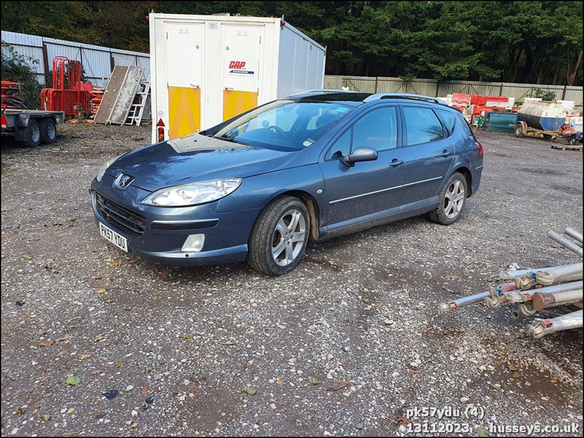 07/57 PEUGEOT 407 SW SE HDI - 1997cc 5dr Estate (Grey, 155k) - Image 5 of 56