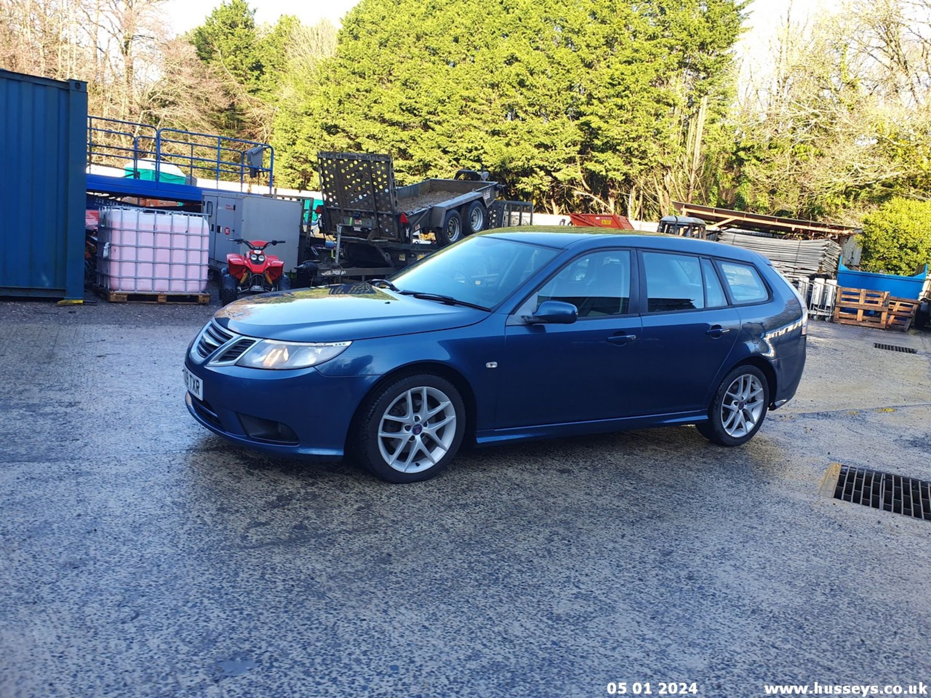 09/09 SAAB 9-3 VECTOR SPORT DTH - 1910cc 5dr Estate (Blue, 159k) - Image 22 of 55