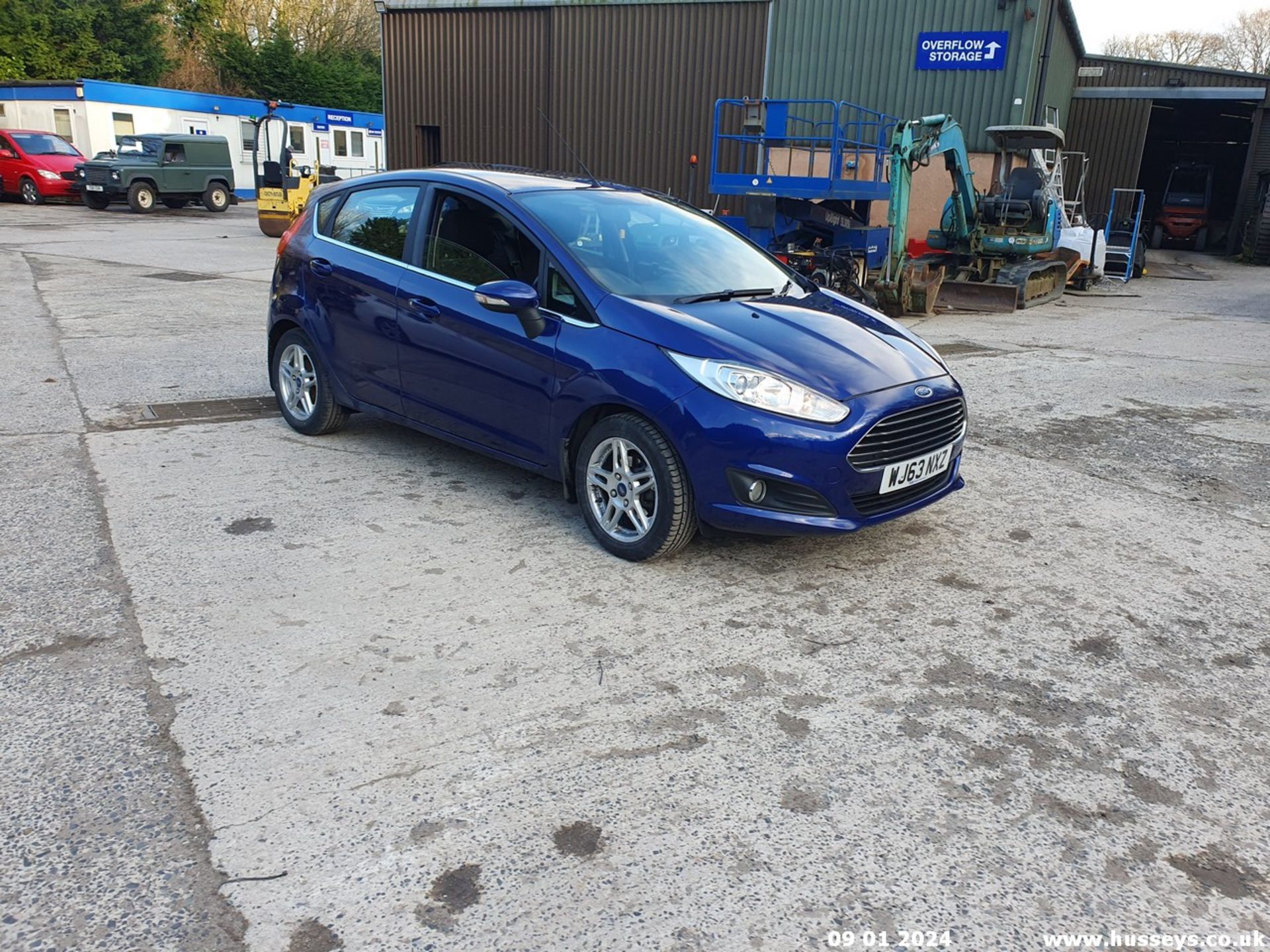 13/63 FORD FIESTA ZETEC - 998cc 5dr Hatchback (Blue, 52k) - Image 40 of 42