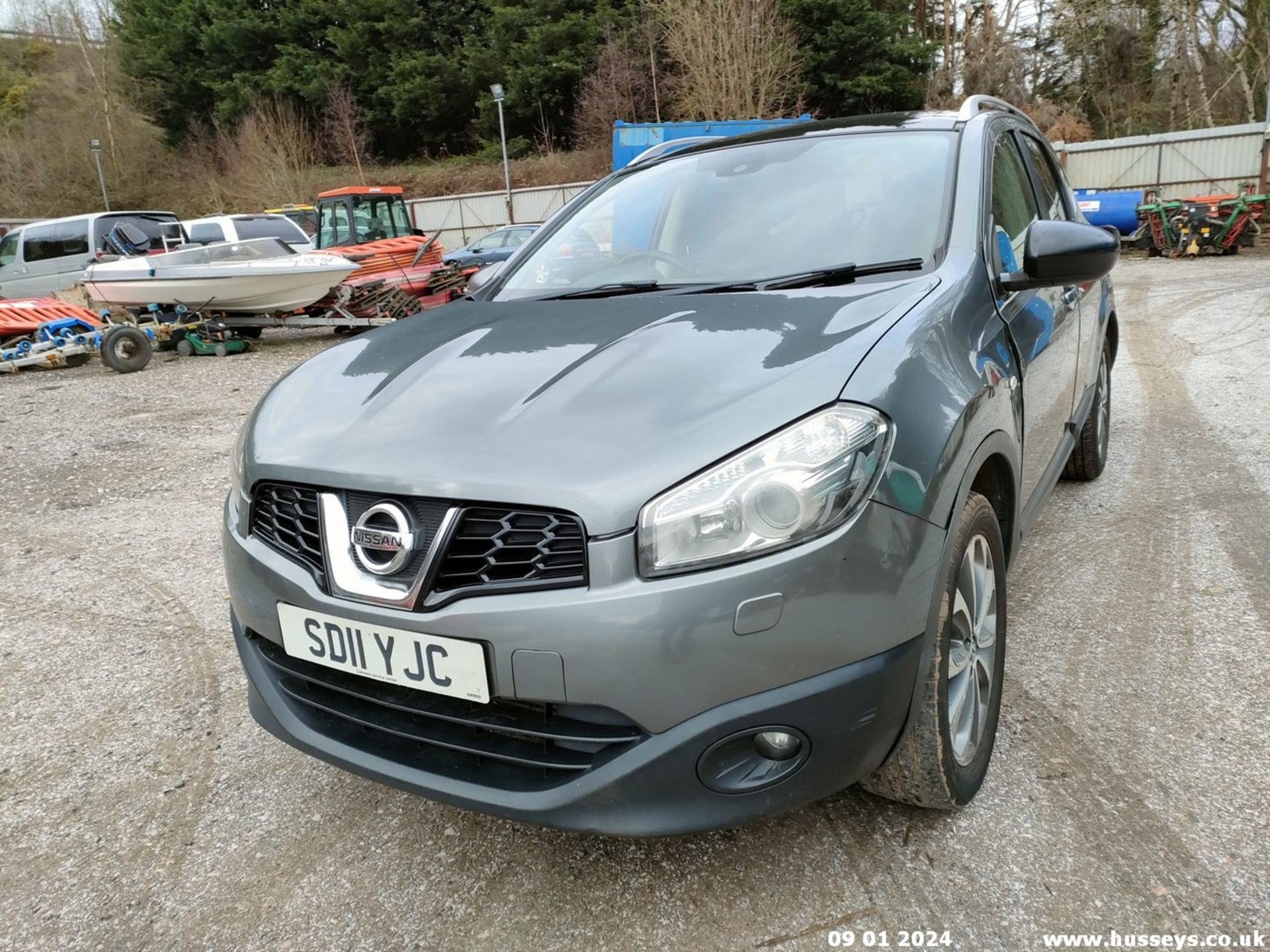 11/11 NISSAN QASHQAI TEKNA + 2 DCI - 1461cc 5dr Hatchback (Grey, 165k) - Image 9 of 51