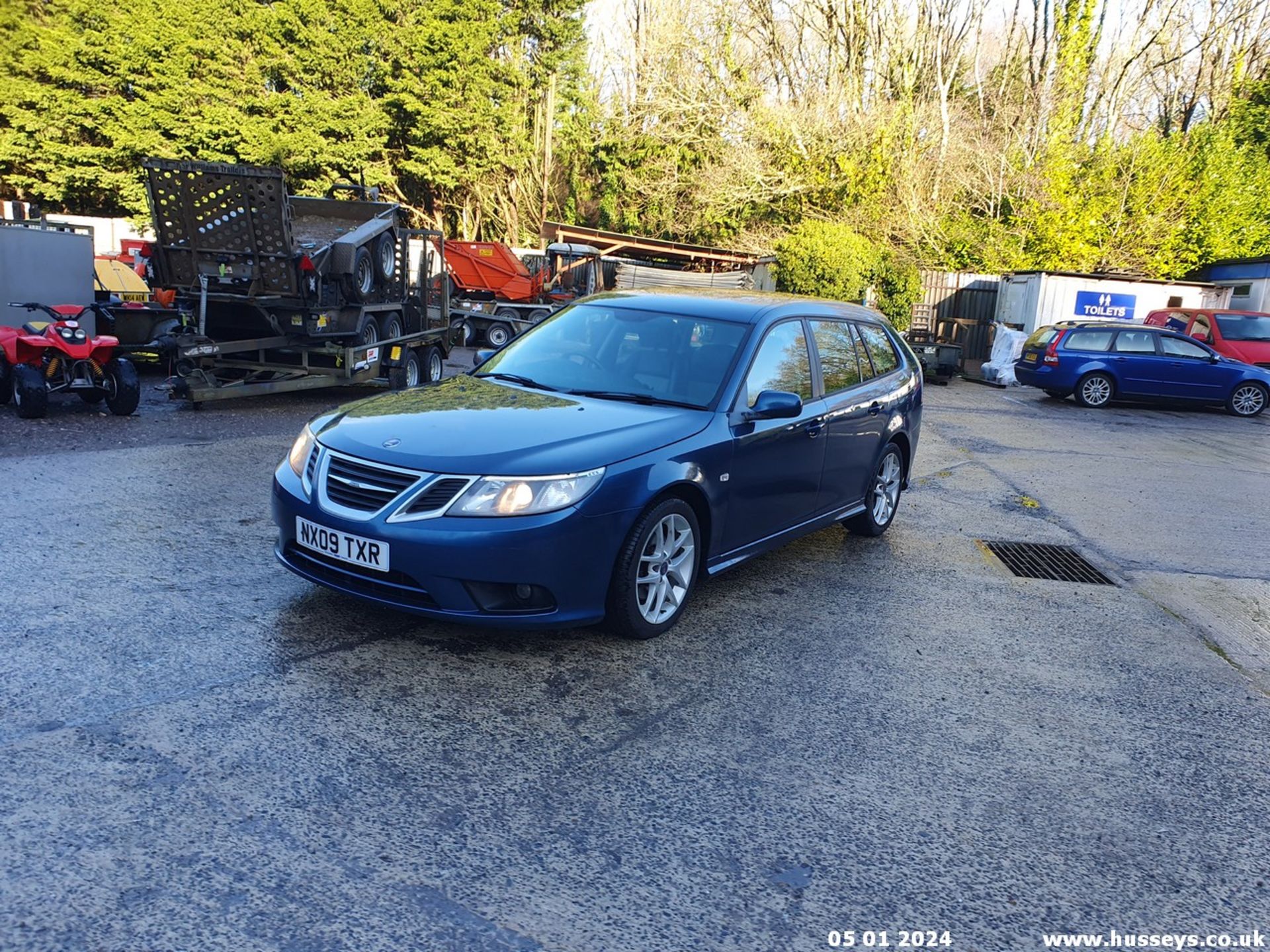 09/09 SAAB 9-3 VECTOR SPORT DTH - 1910cc 5dr Estate (Blue, 159k) - Image 24 of 55