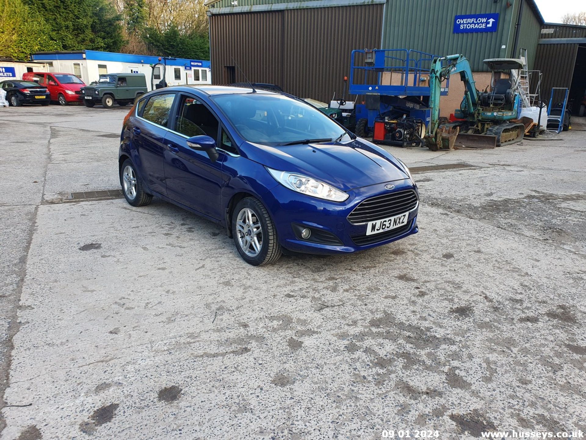 13/63 FORD FIESTA ZETEC - 998cc 5dr Hatchback (Blue, 52k) - Bild 3 aus 42