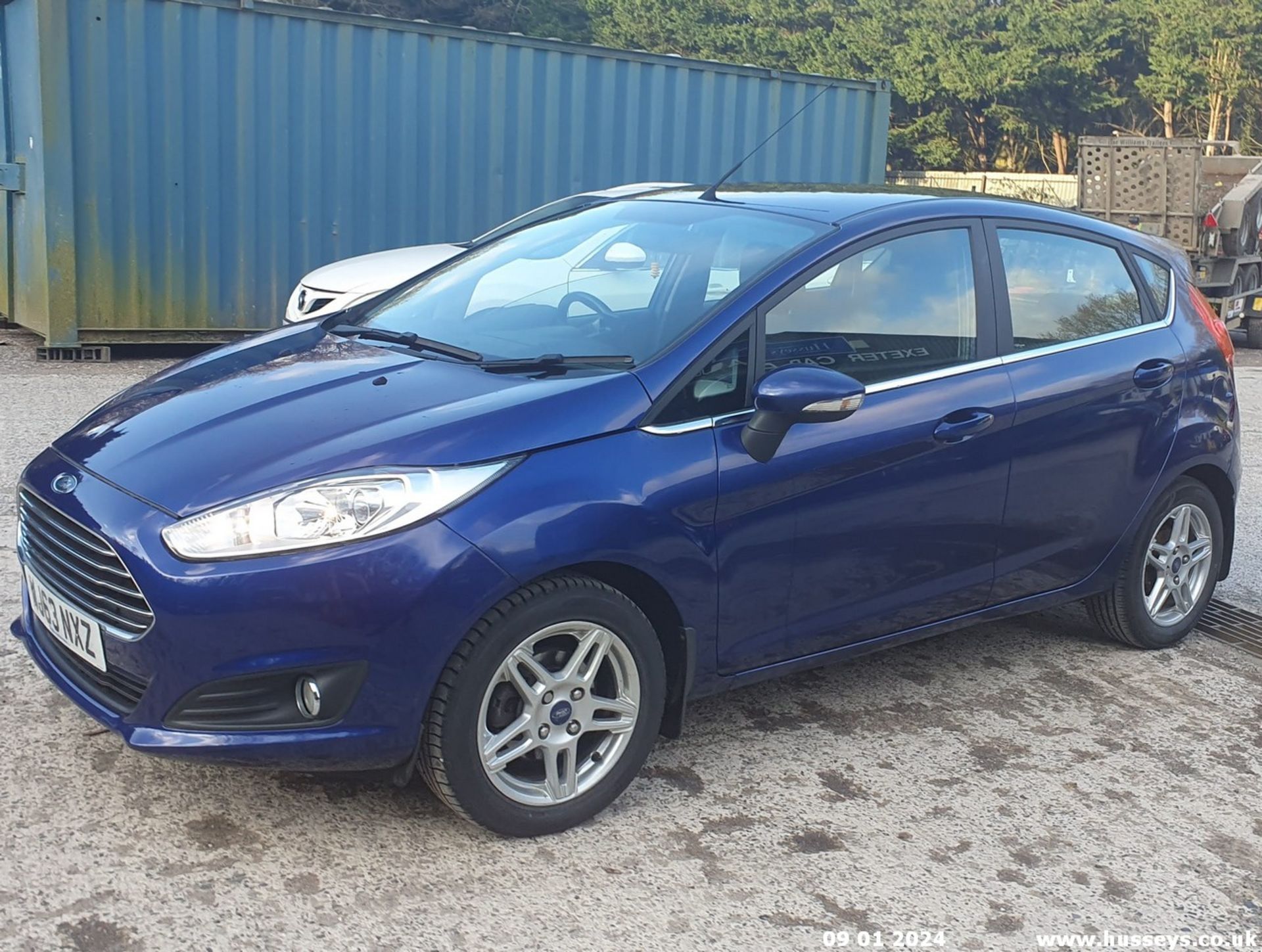 13/63 FORD FIESTA ZETEC - 998cc 5dr Hatchback (Blue, 52k)