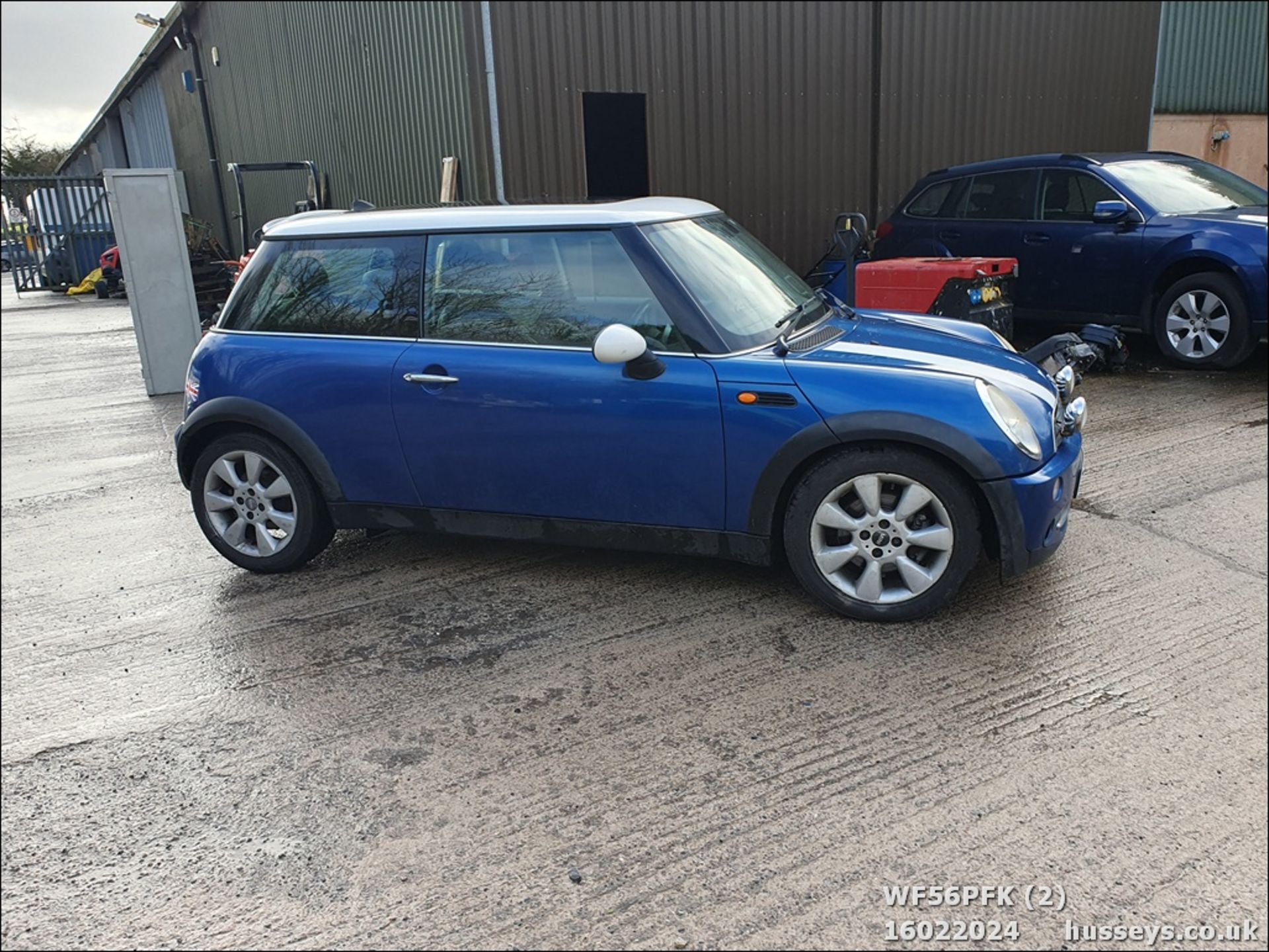 06/56 MINI MINI COOPER - 1598cc 3dr Hatchback (Blue, 101k) - Image 3 of 40