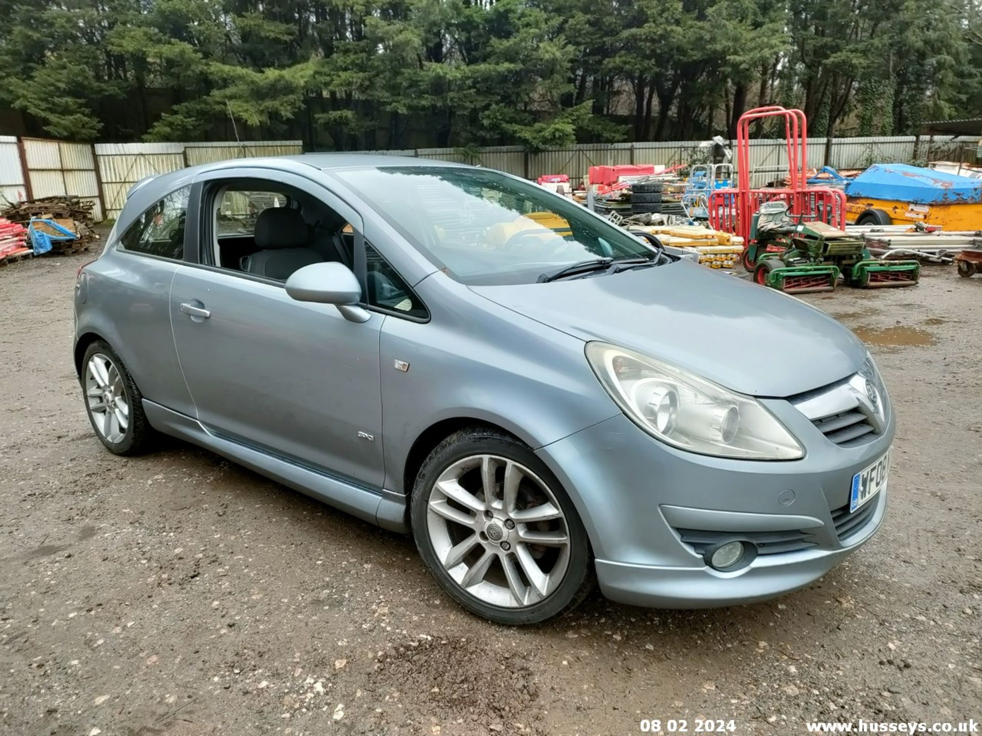 08/08 VAUXHALL CORSA SXI A/C - 1364cc 3dr Hatchback (Silver)