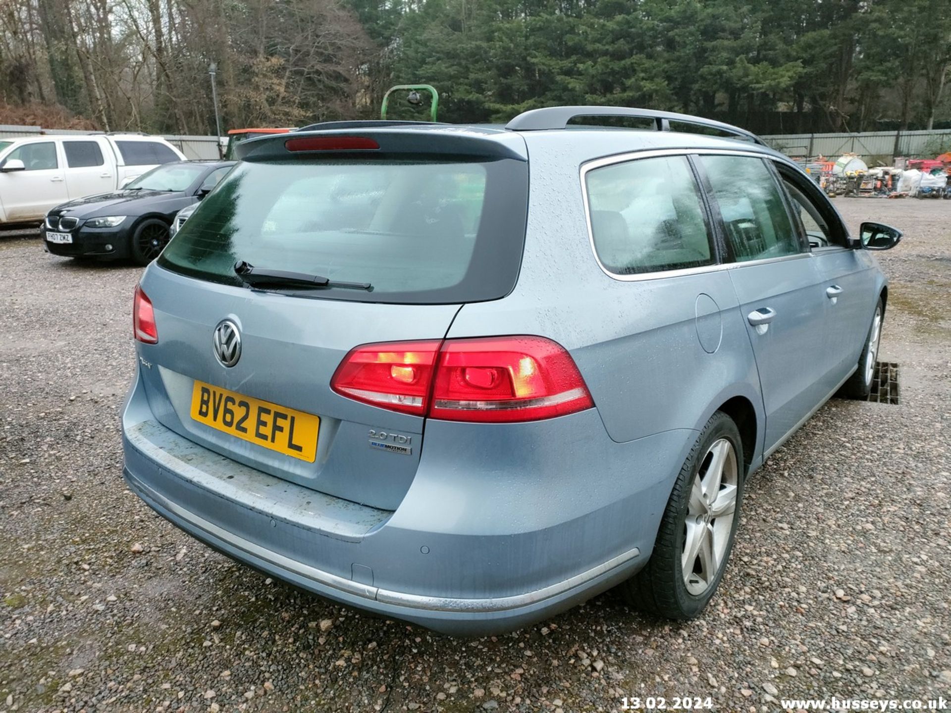 12/62 VOLKSWAGEN PASSAT SE BLUEMOTION TECH - 1968cc 5dr Estate (Grey, 153k) - Image 26 of 46