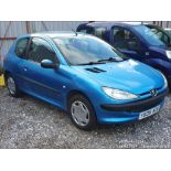 2001 PEUGEOT 206 LX AUTO - 1360cc 3dr Hatchback (Blue, 85k)