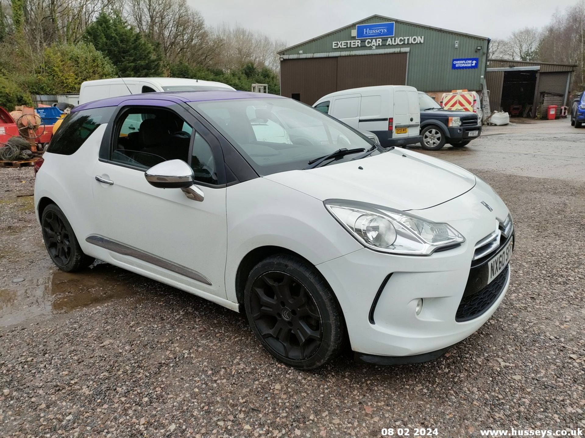 10/60 CITROEN DS3 BLACK & WHITE - 1598cc 3dr Hatchback (White, 85k)