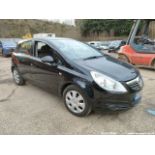 10/60 VAUXHALL CORSA EXCLUSIV - 1229cc 5dr Hatchback (Black, 124k)