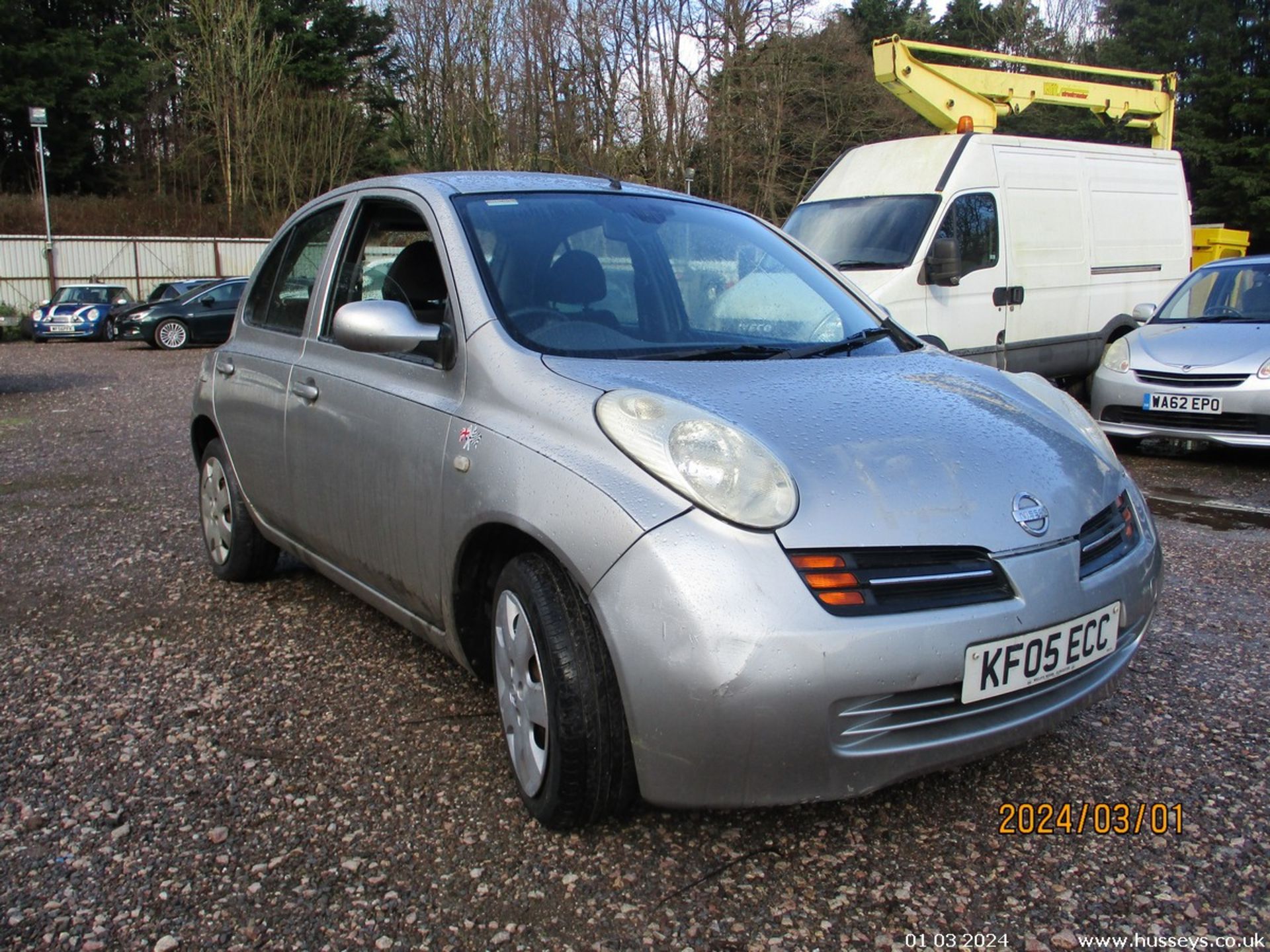 05/05 NISSAN MICRA SE AUTO - 1240cc 5dr Hatchback (Silver, 92k)