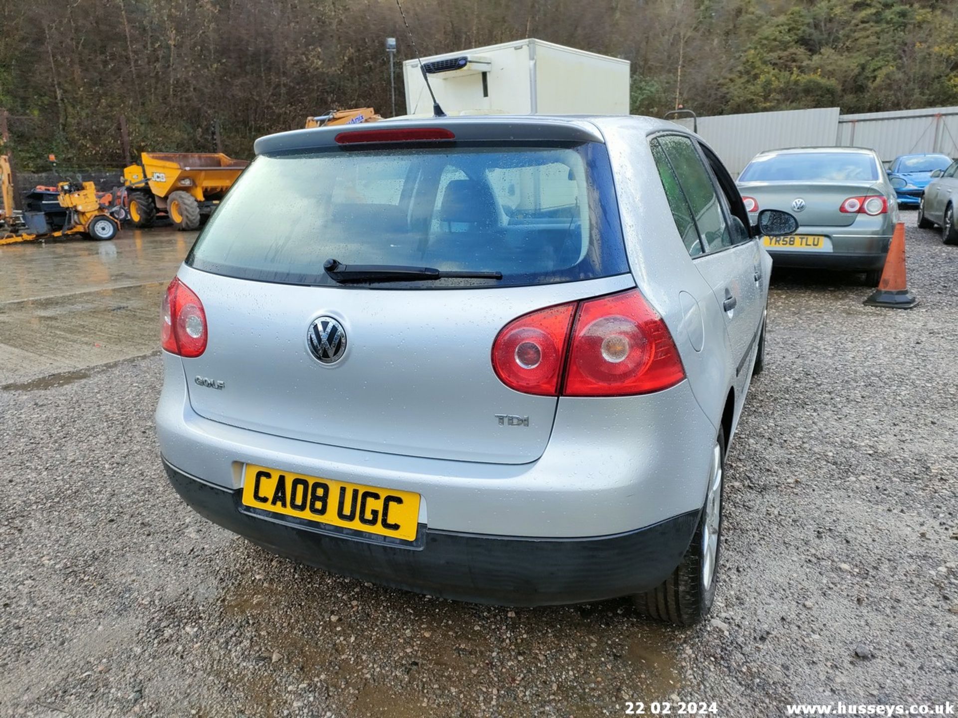 08/08 VOLKSWAGEN GOLF TDI S - 1896cc 5dr Hatchback (Silver) - Image 27 of 48